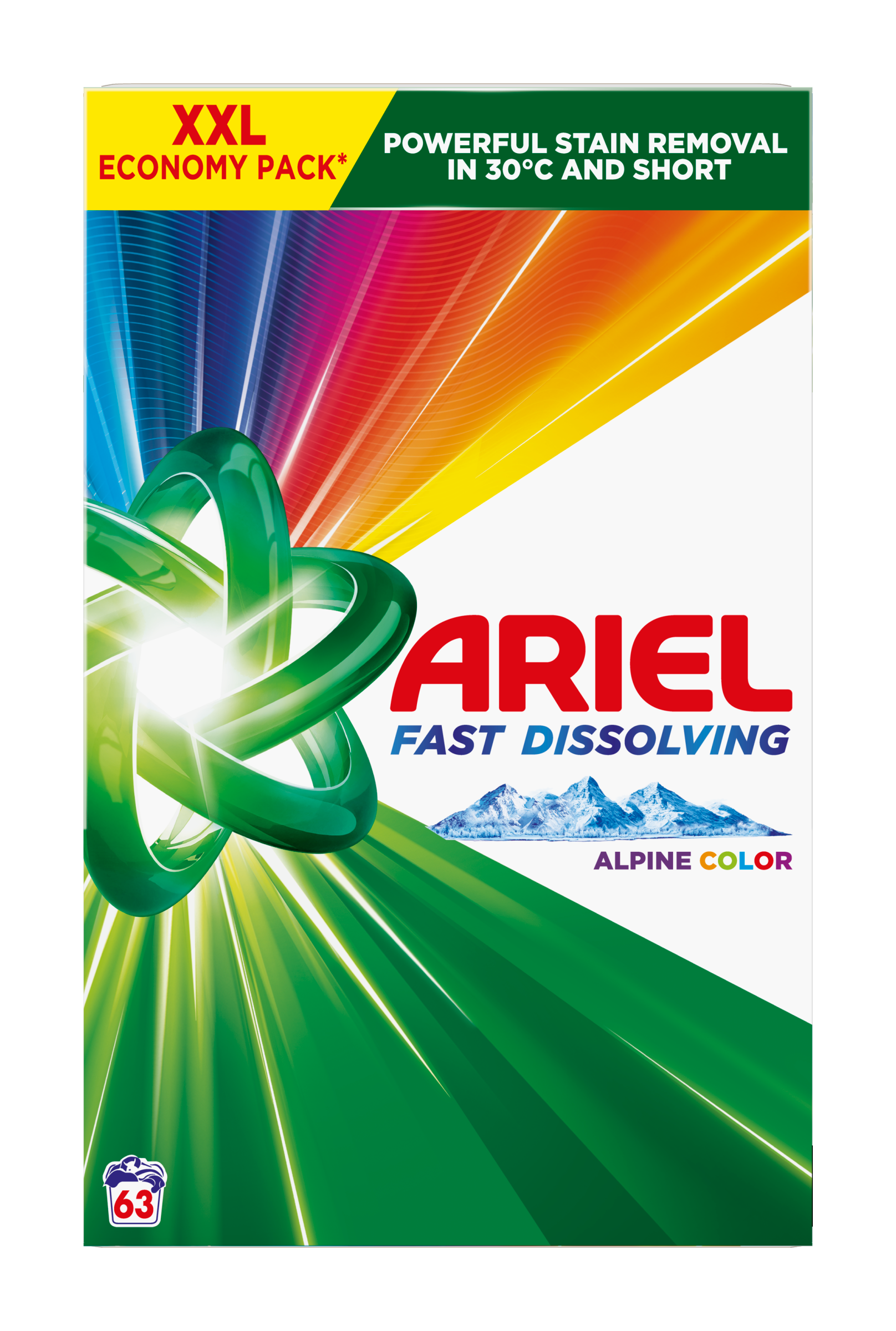 Prací prášek Alpine Color Fast Dossolving