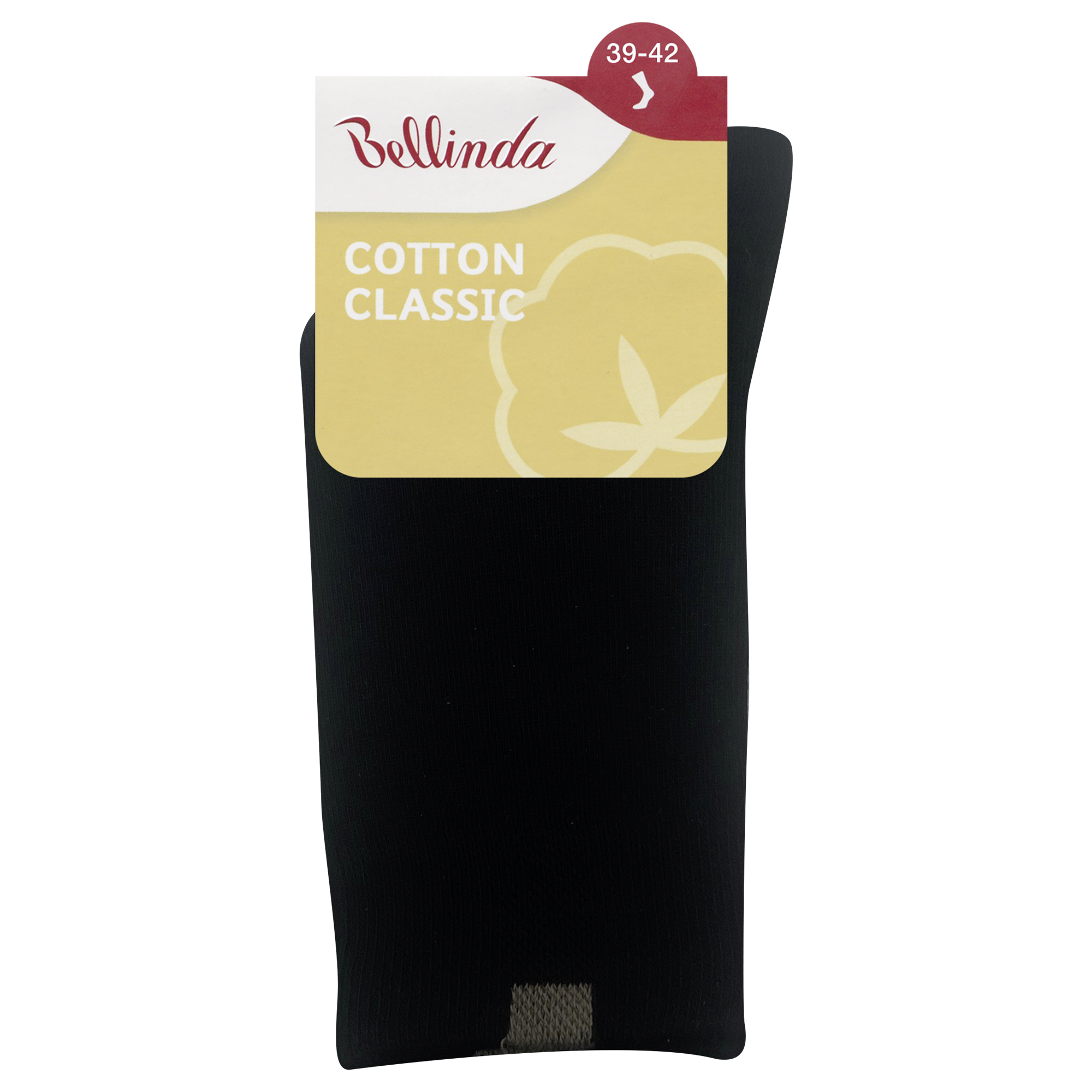 Bellinda Dámské ponožky Classic Cotton, černé 39/42