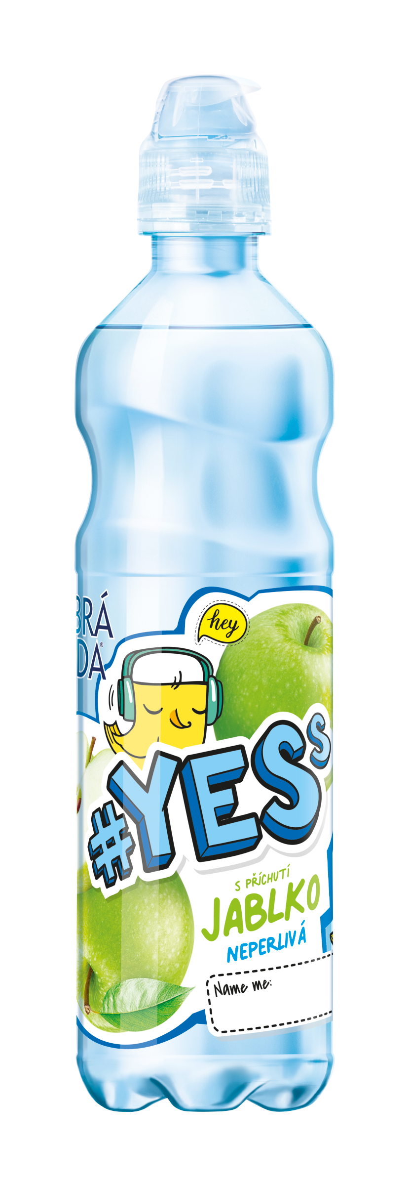Neperlivá ochucená minerální voda s příchutí jablka