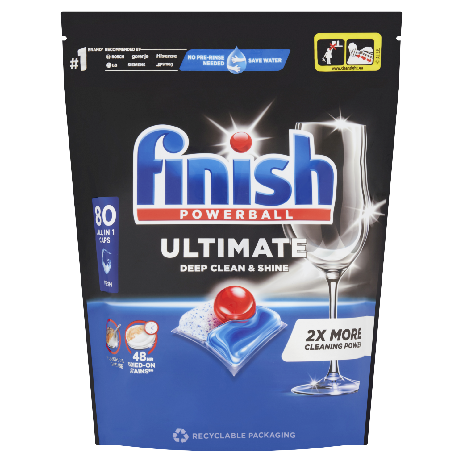 Finish Tablety do myčky Ultimate All in 1 Fresh 80 ks 80 ks