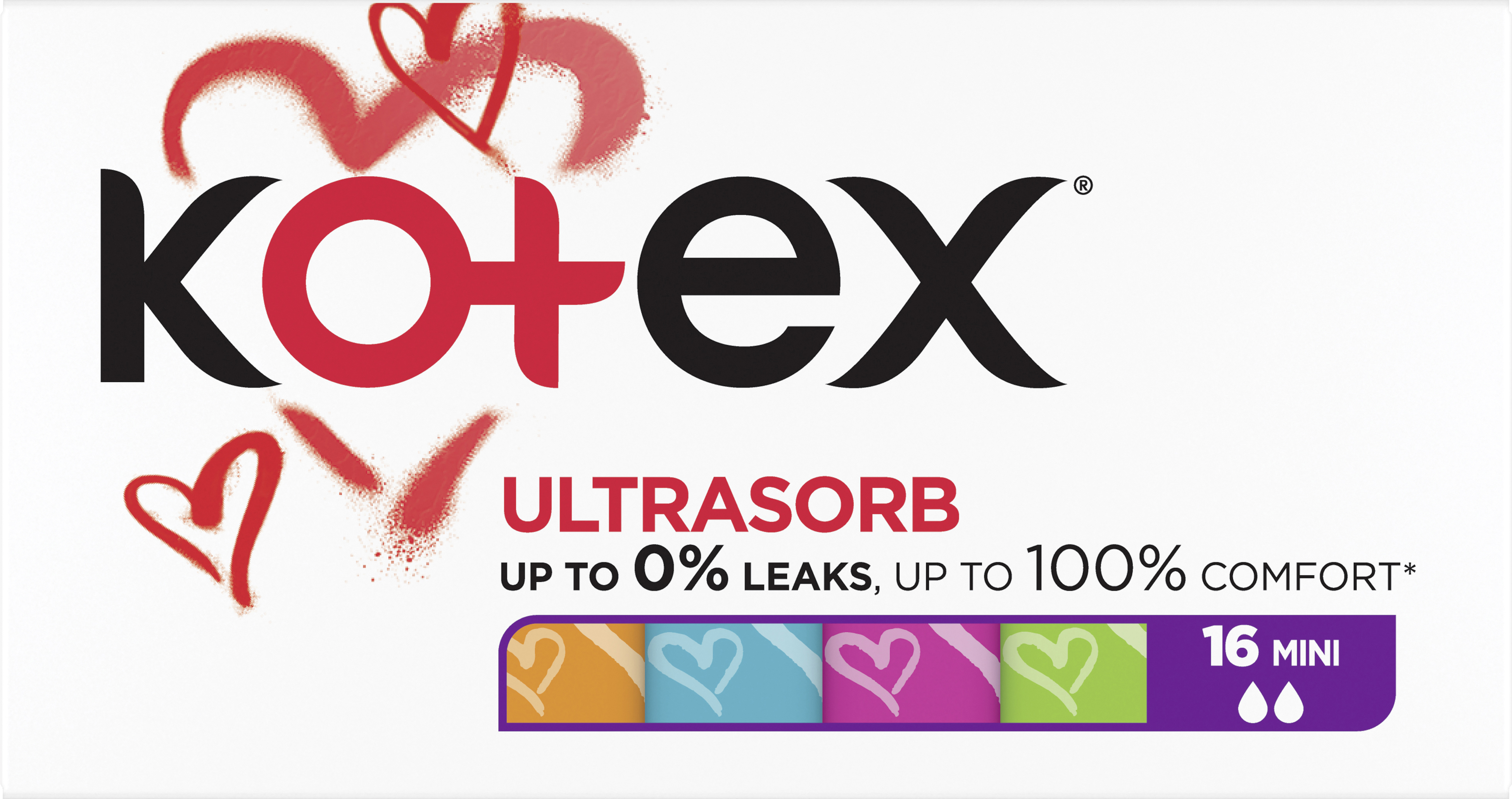 kotex Tampony Ultra Sorb Mini 16 ks 16 ks