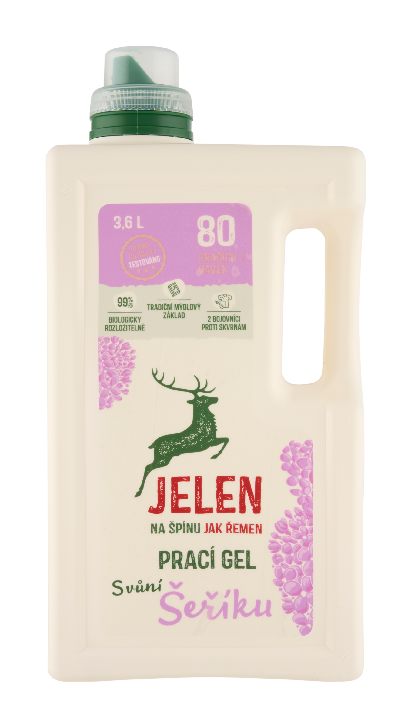 Prací gel s vůní šeříku