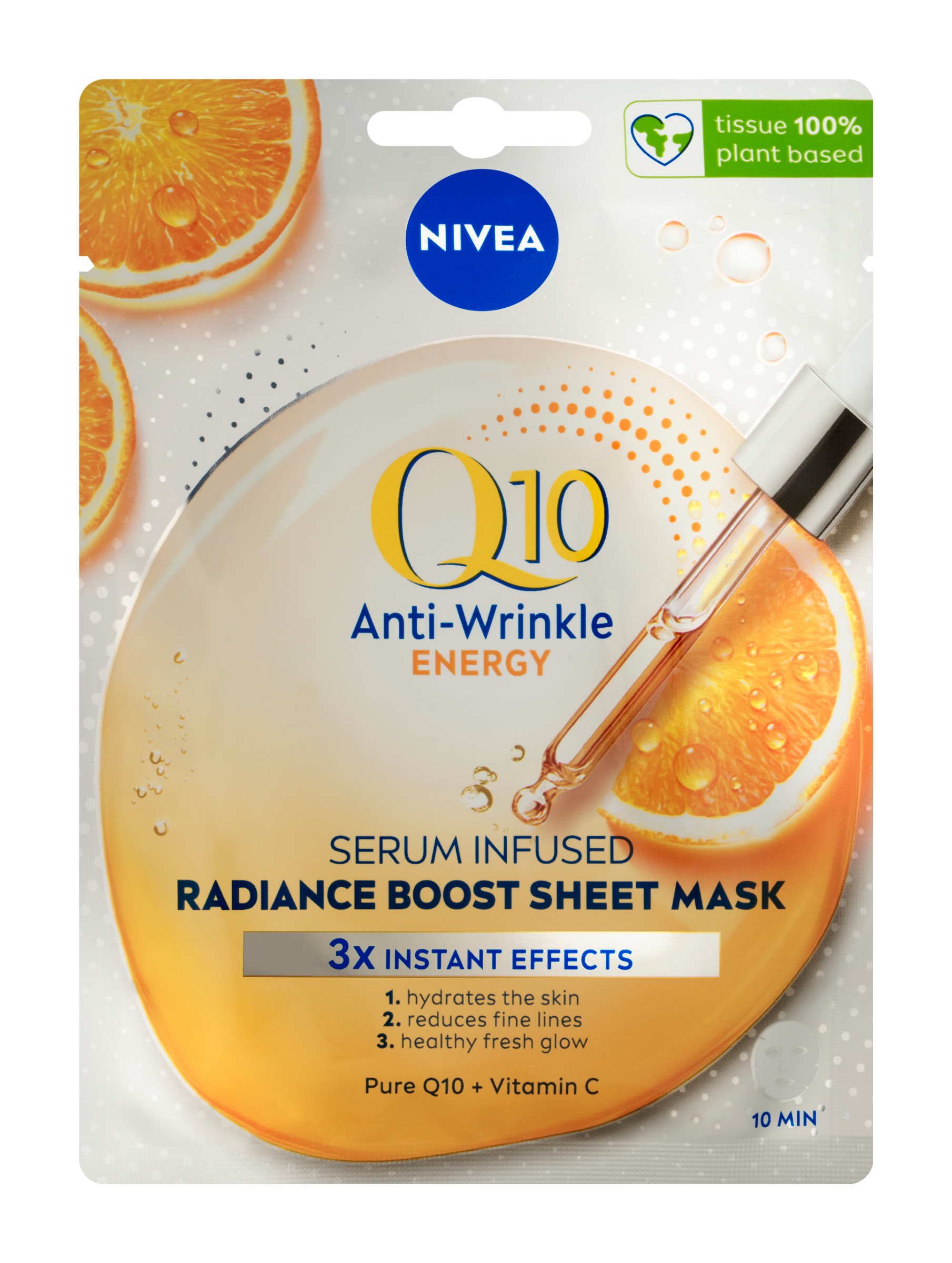NIVEA Energizující pleťová maska Q10 Energy