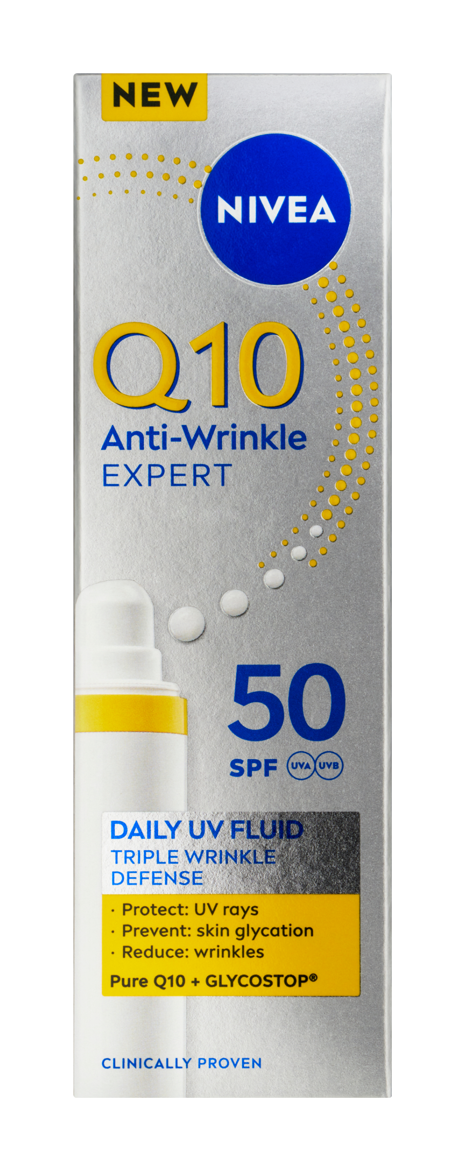 Denní UV fluid proti vráskám SPF 50