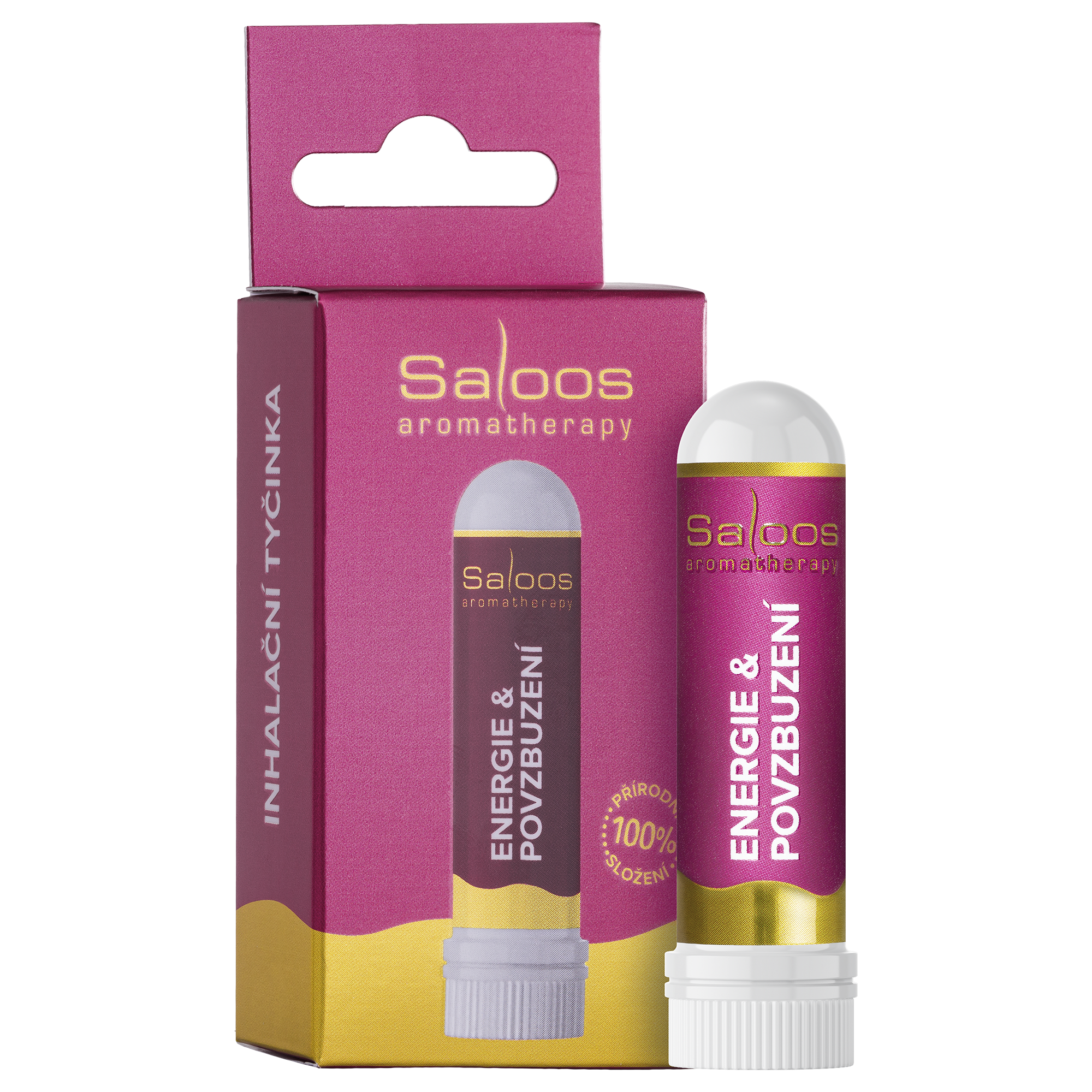 Saloos Inhalační tyčinka Energie & povzbuzení