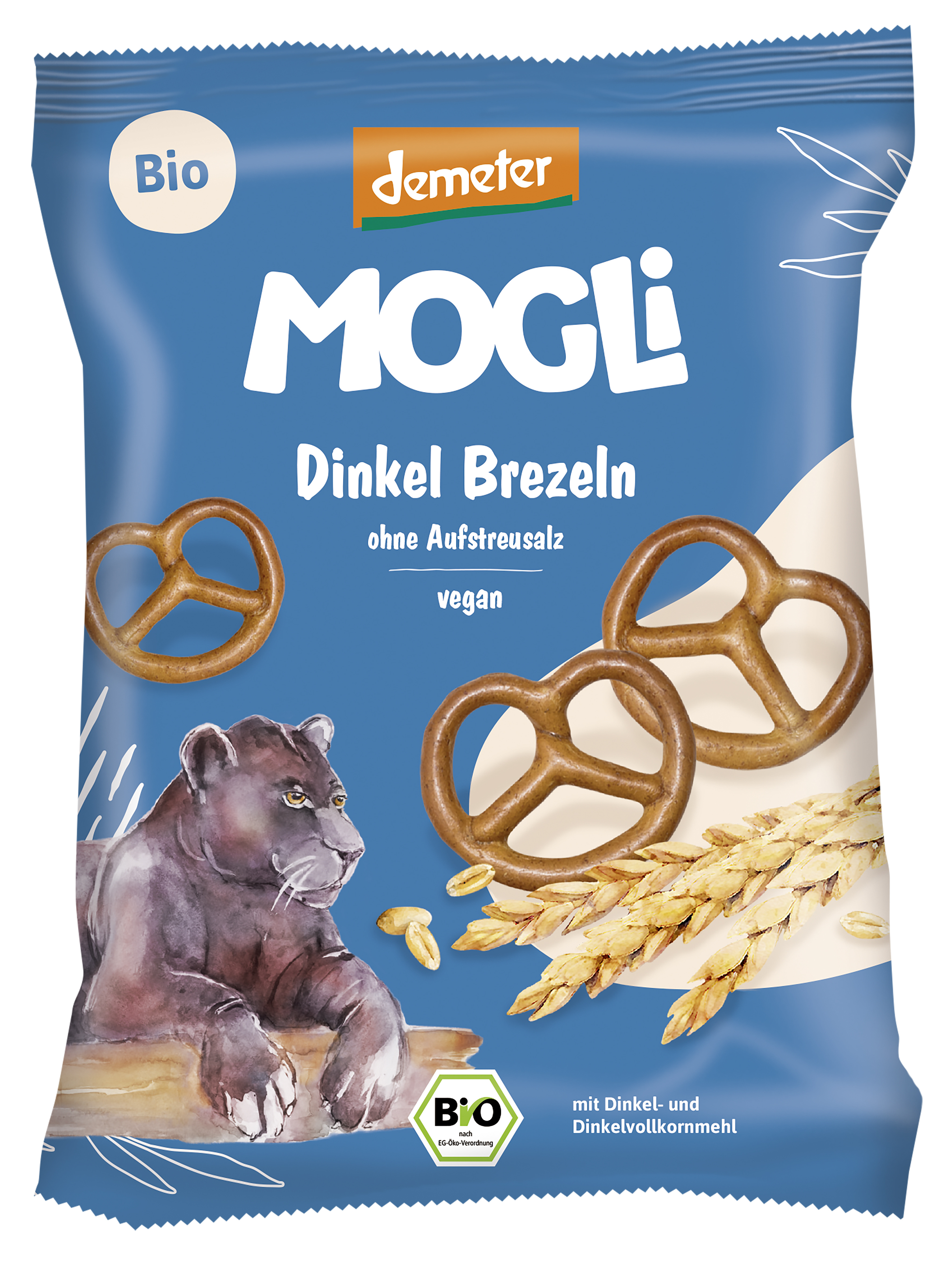 MOGLi BIO špaldové preclíky Demeter 50 g