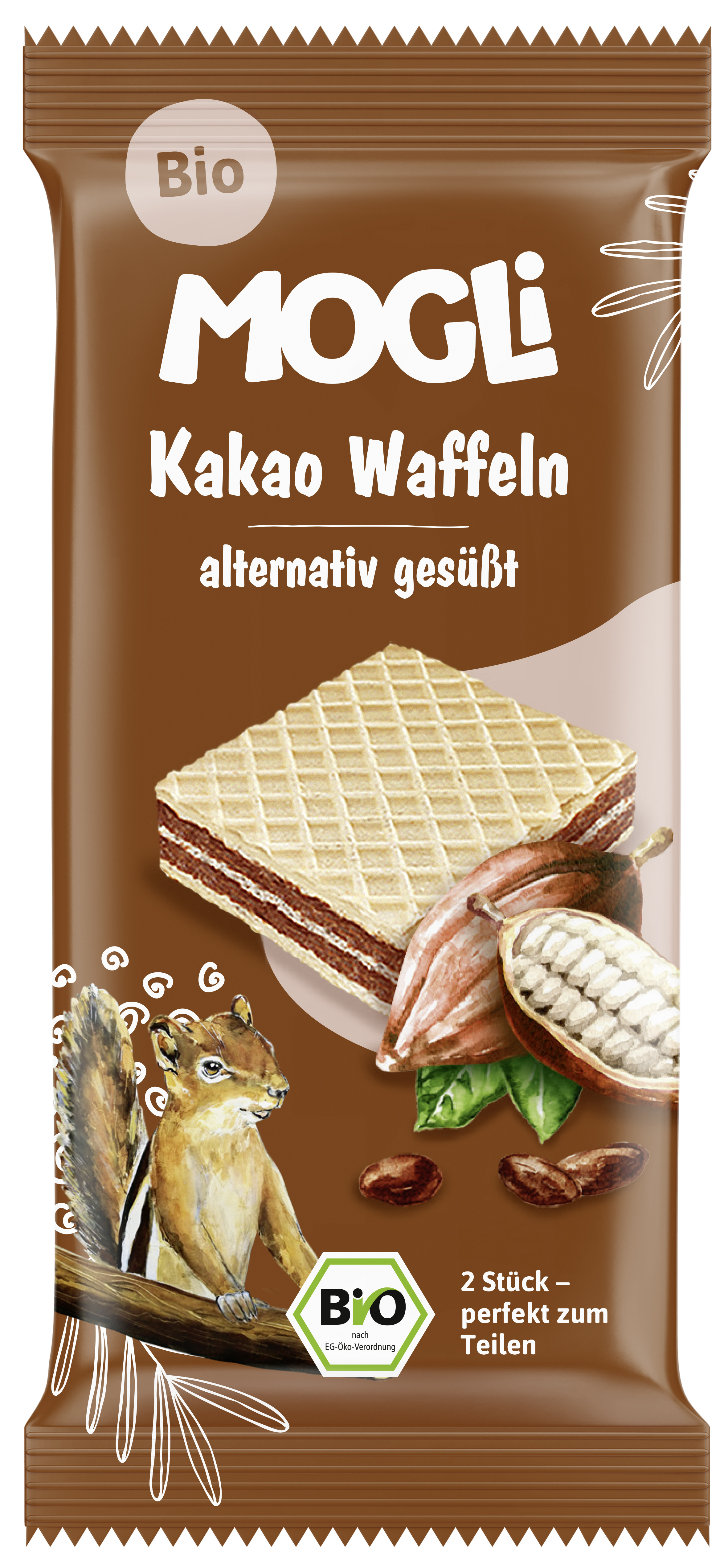 MOGLi BIO kaková oplatka 15 g