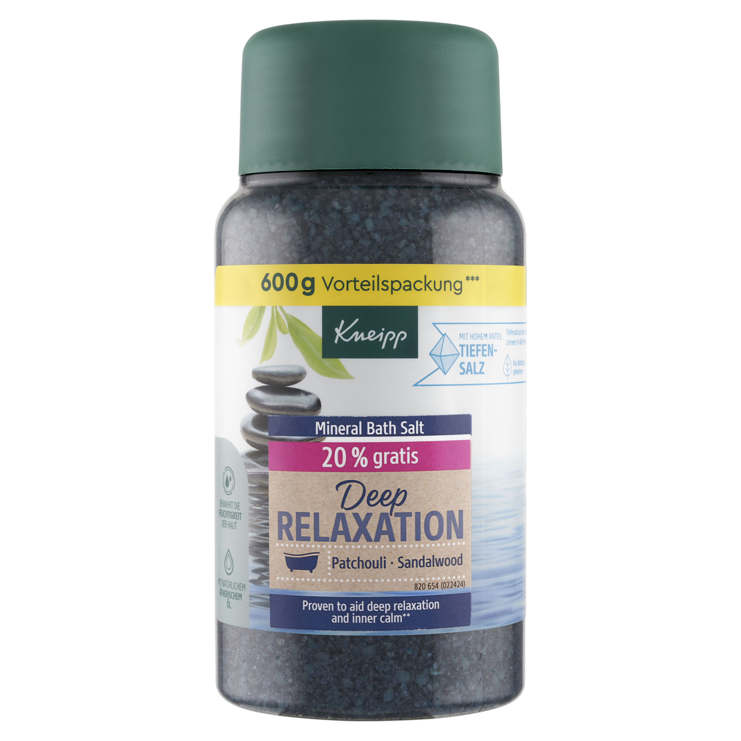 Kneipp Sůl do koupele Deep Relaxation 600 g