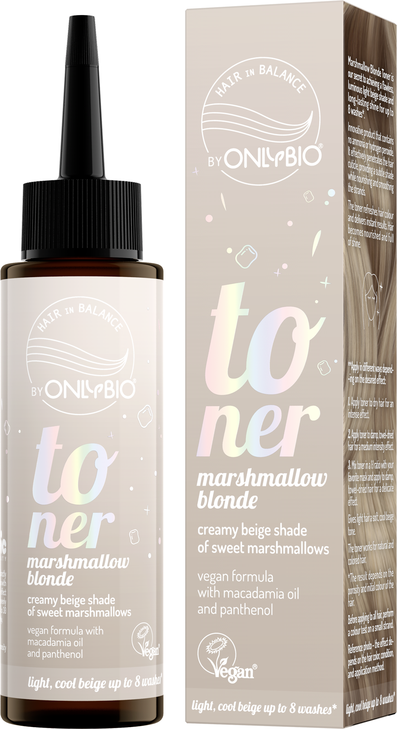OnlyBio Vlasový toner Marshmallow blonde 100 ml