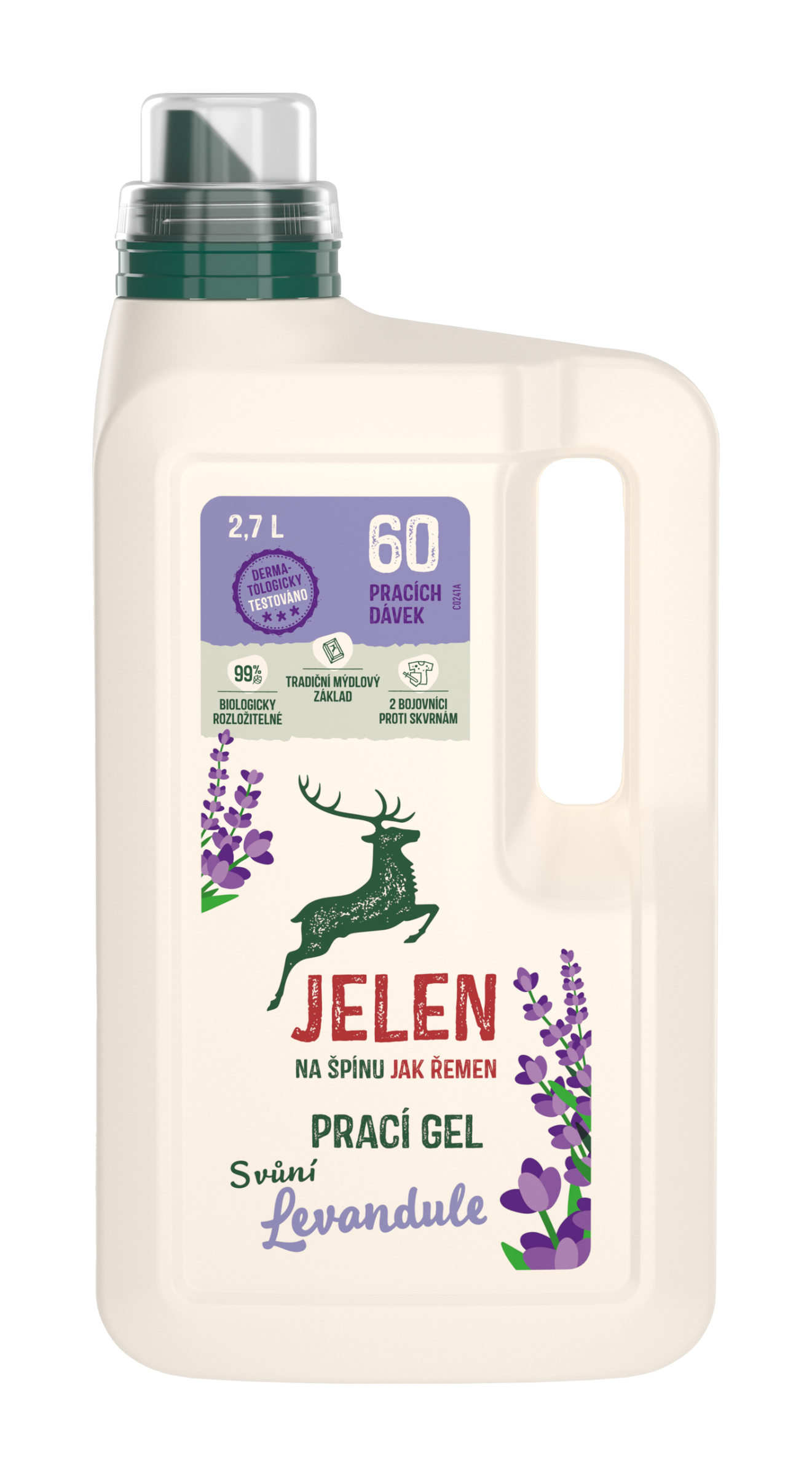 Prací gel s vůní levandule