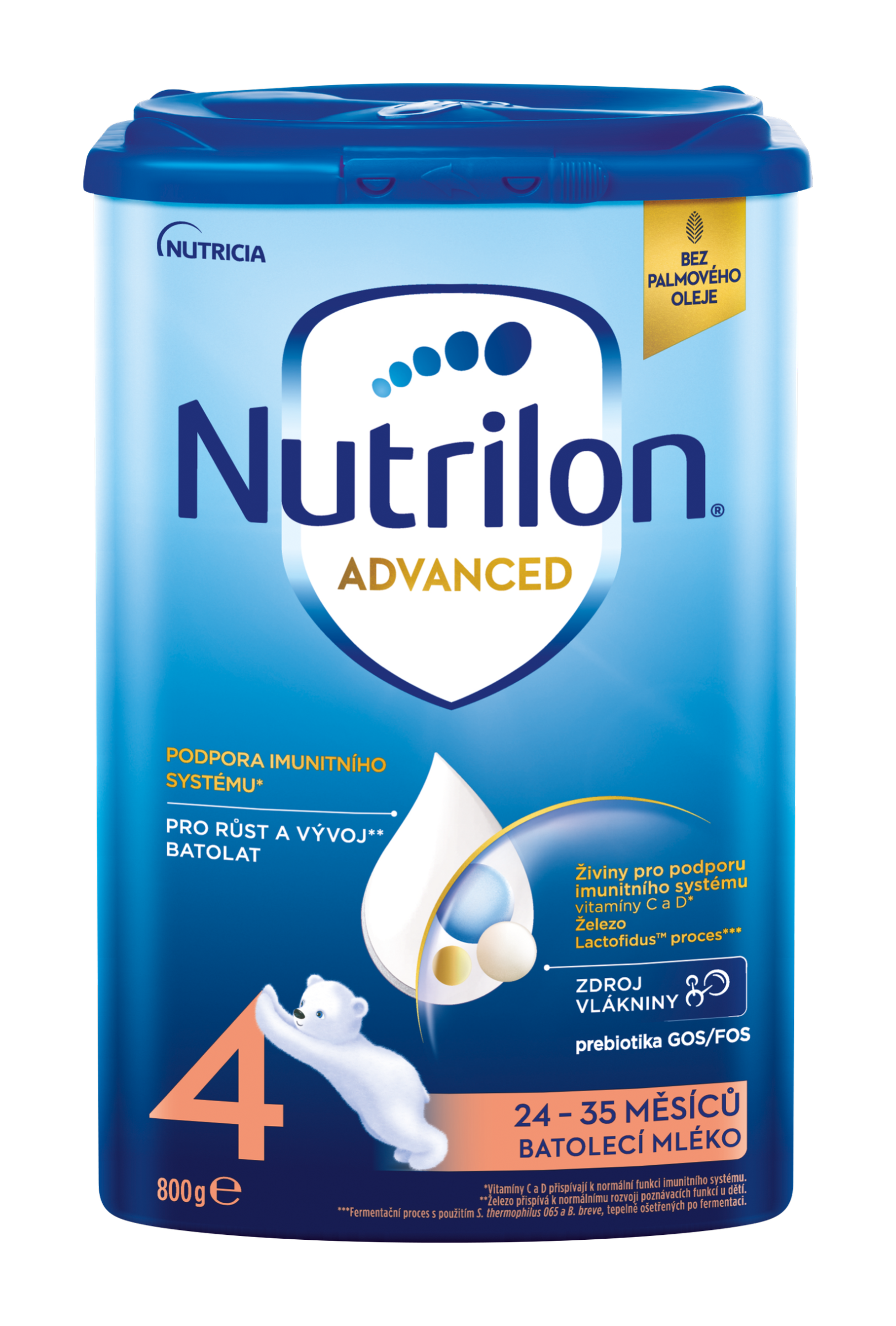 Batolecí mléko Advanced 4, 24m+ 800 g