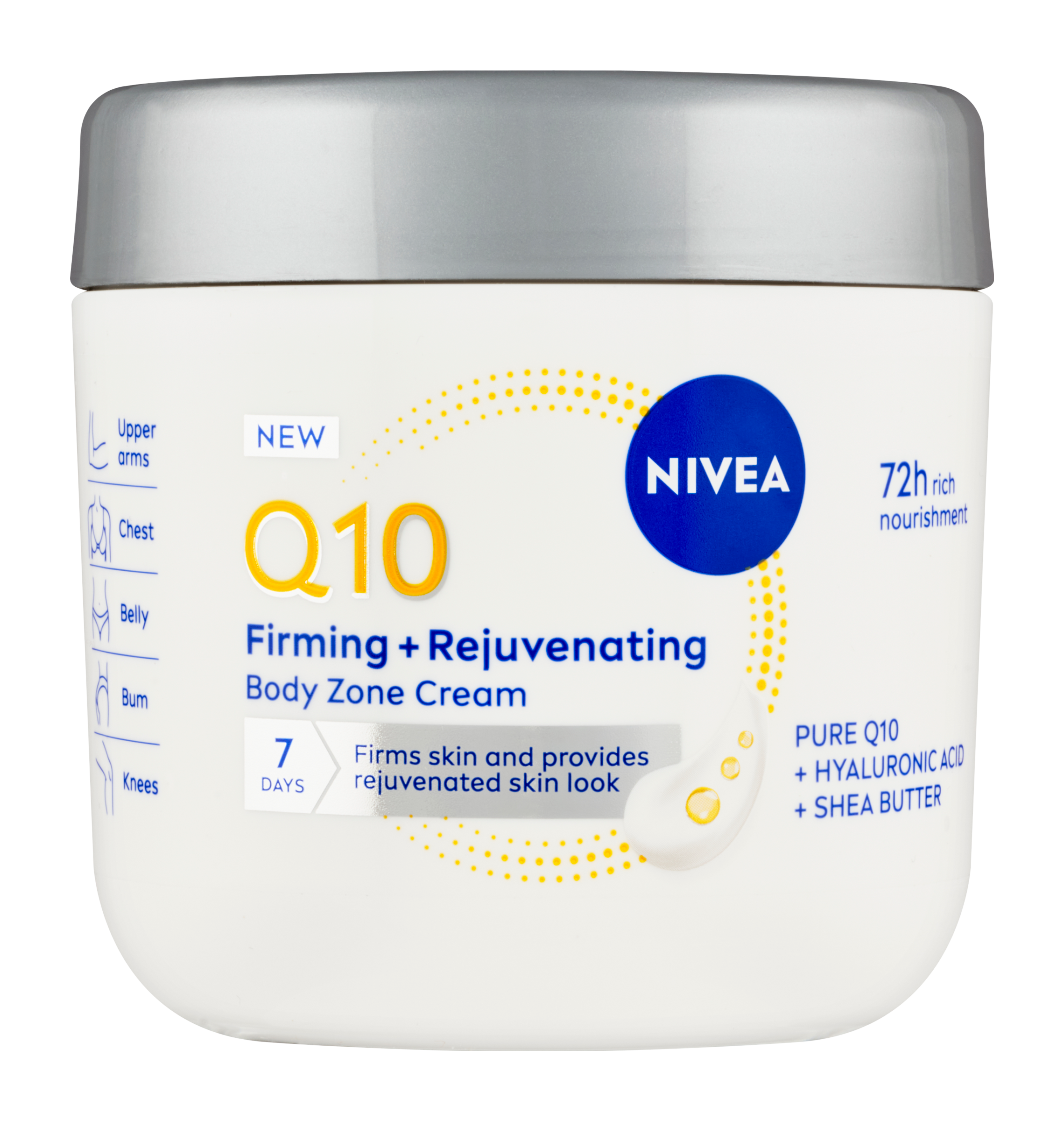 NIVEA Zpevňující remodelační tělový krém Q10 400 ml