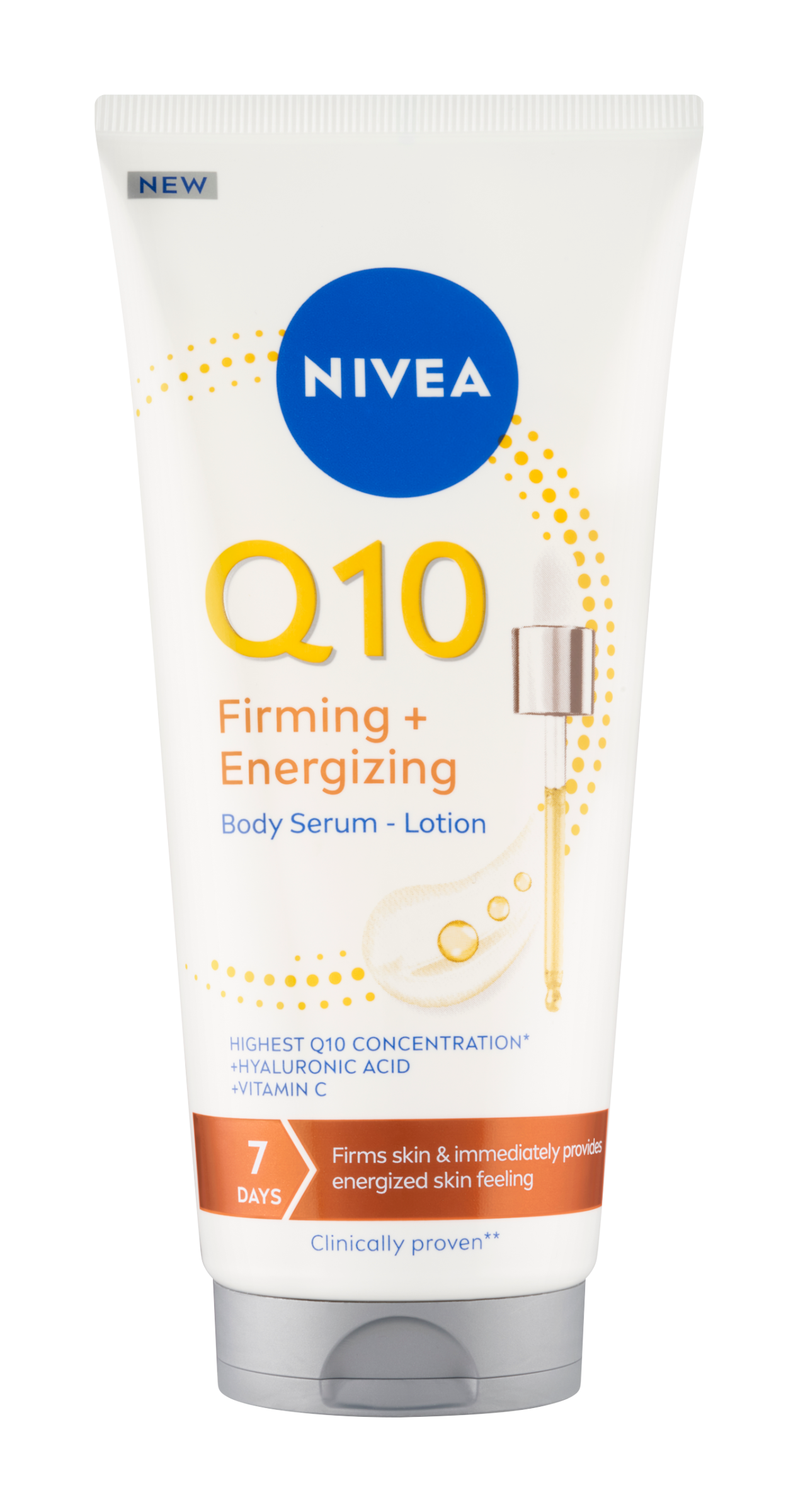 NIVEA Zpevňující energizující tělové sérum Q10 200 ml