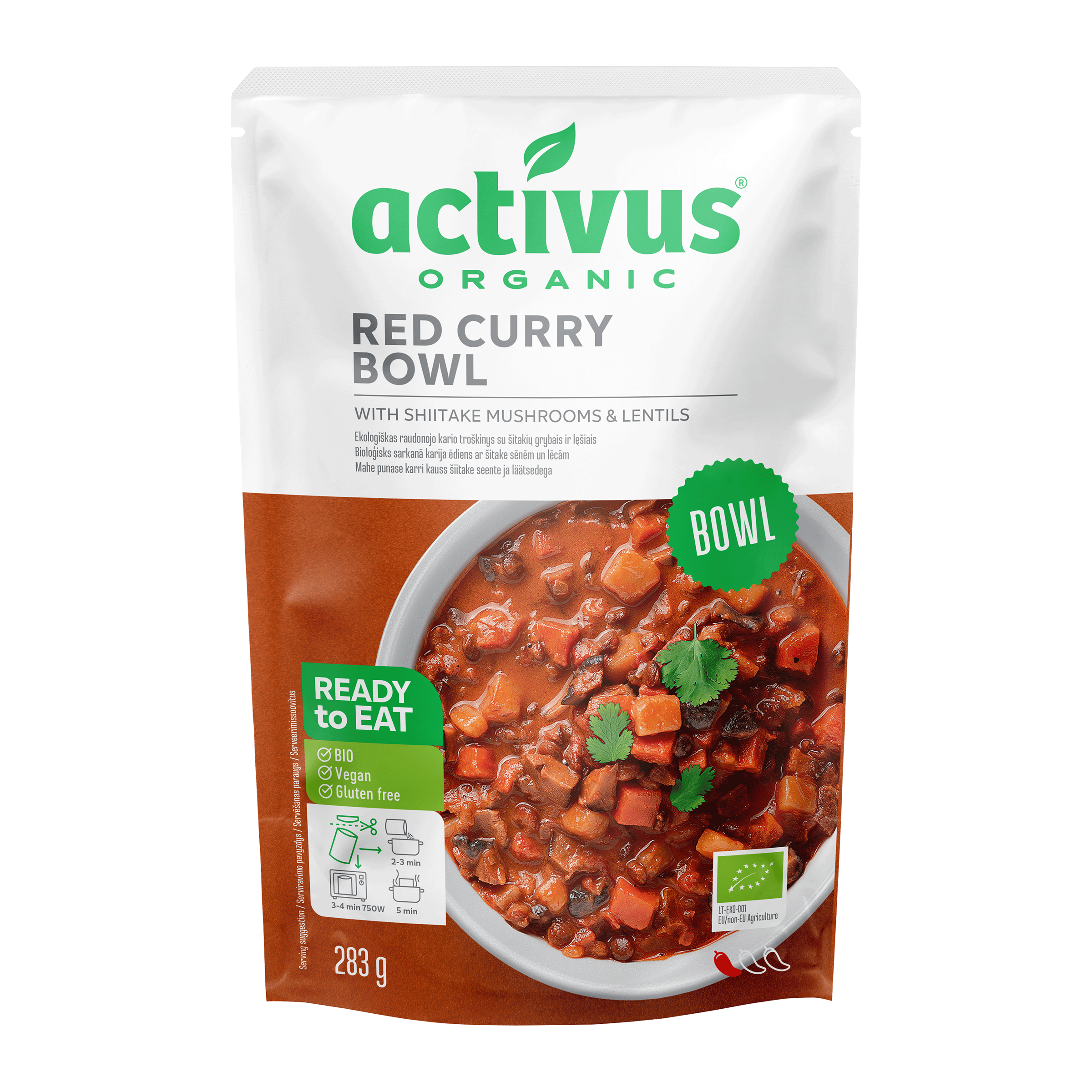 Activus BIO Red Curry Bowl 283 g