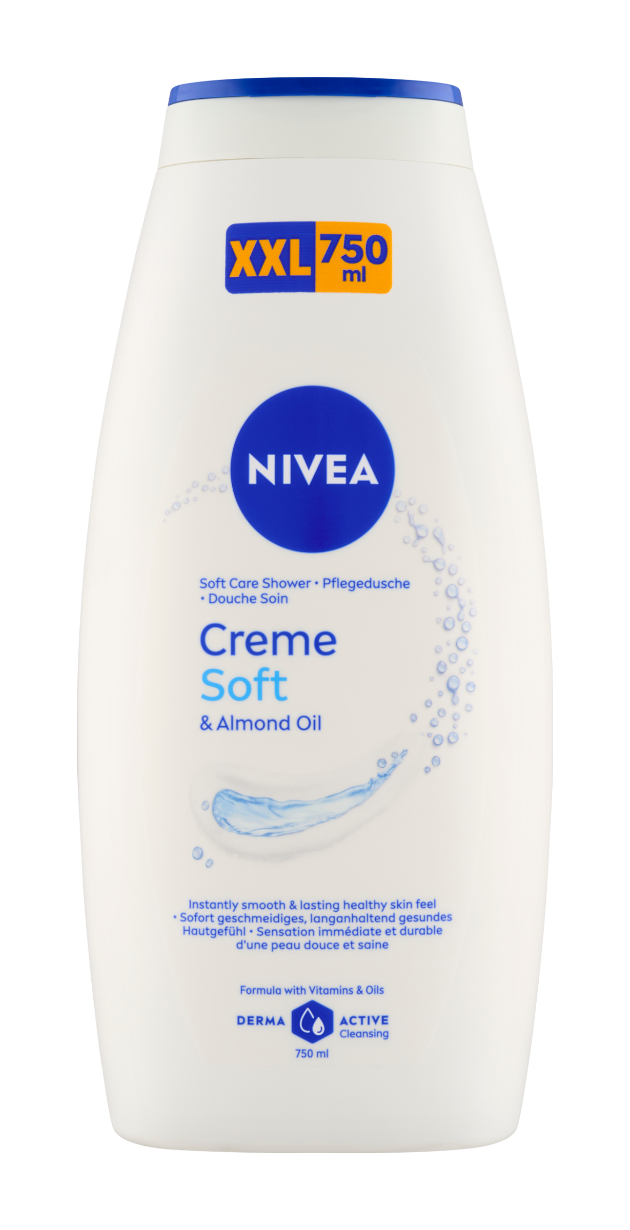 NIVEA Pečující sprchový gel Creme Soft 750 ml