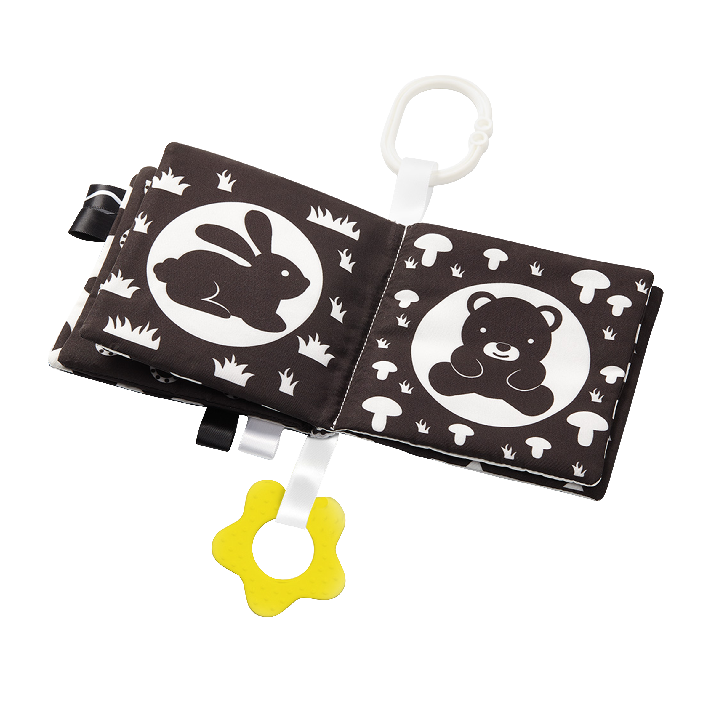 Babyono Knížka na hraní Black&White