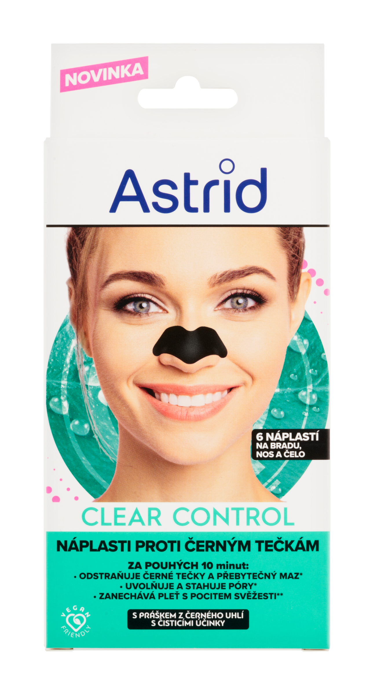 Náplasti proti černým tečkám Clear Control