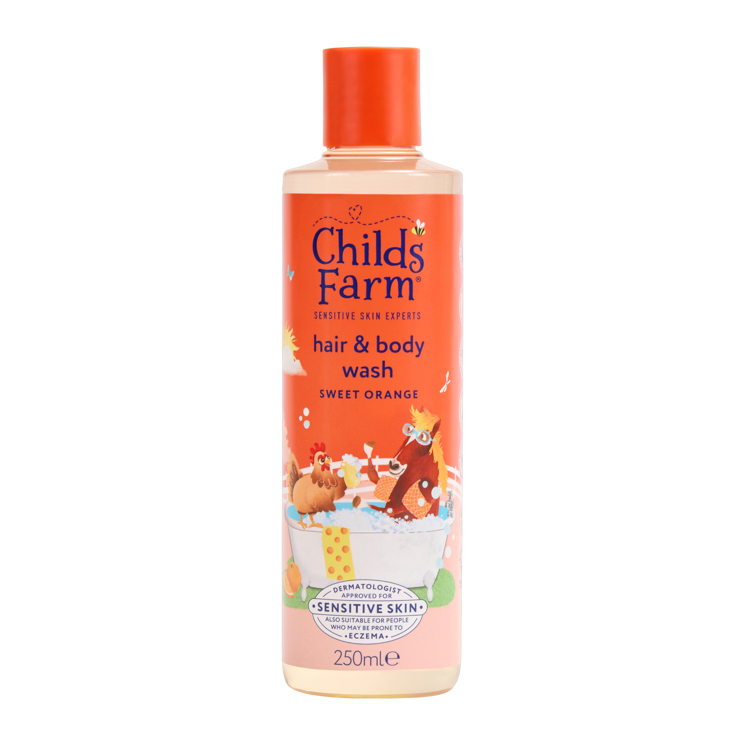 Mycí emulze na vlasy a tělo Sladký pomeranč