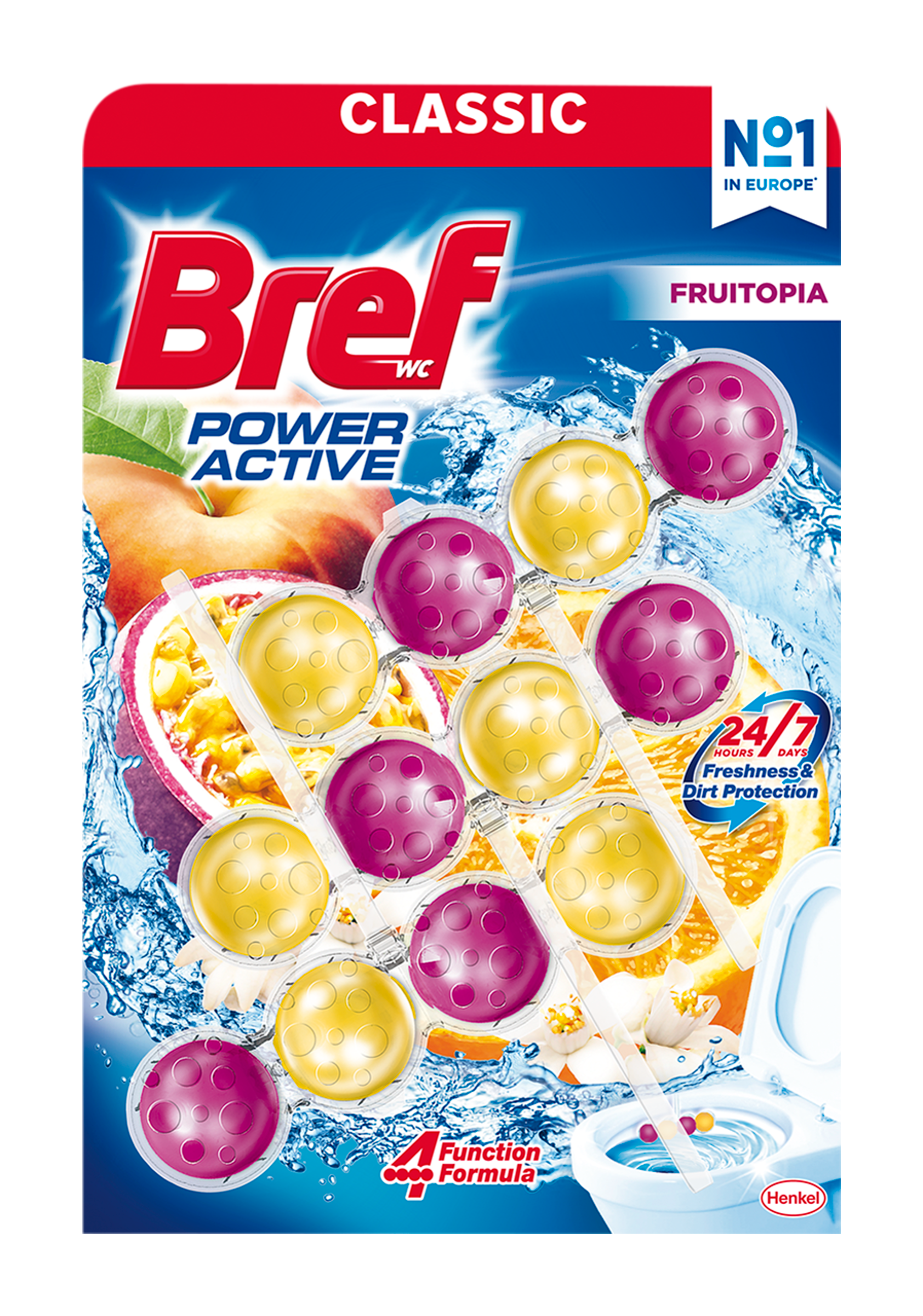 WC blok Power aktiv Fruitopia