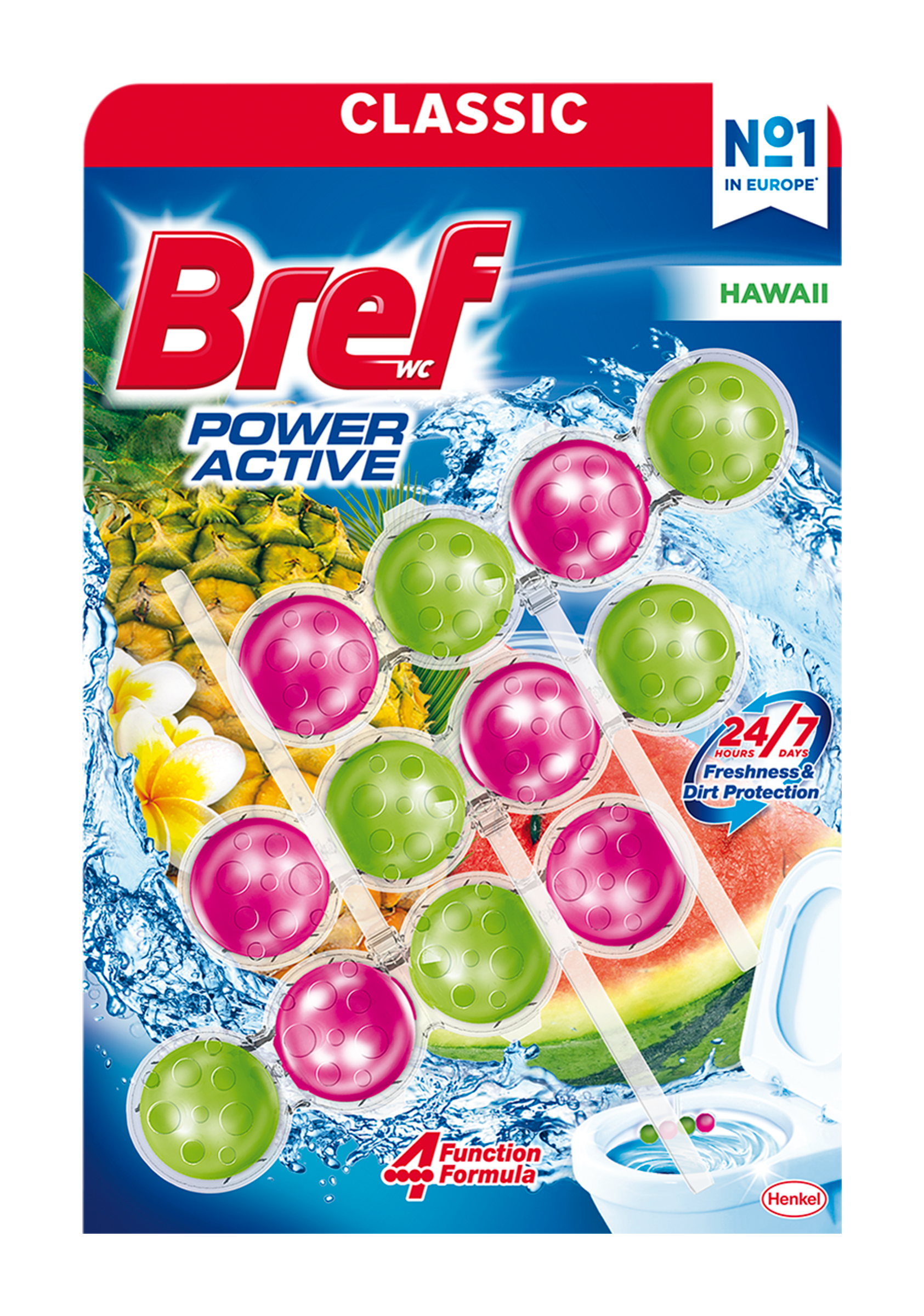 WC blok Power aktiv Hawai