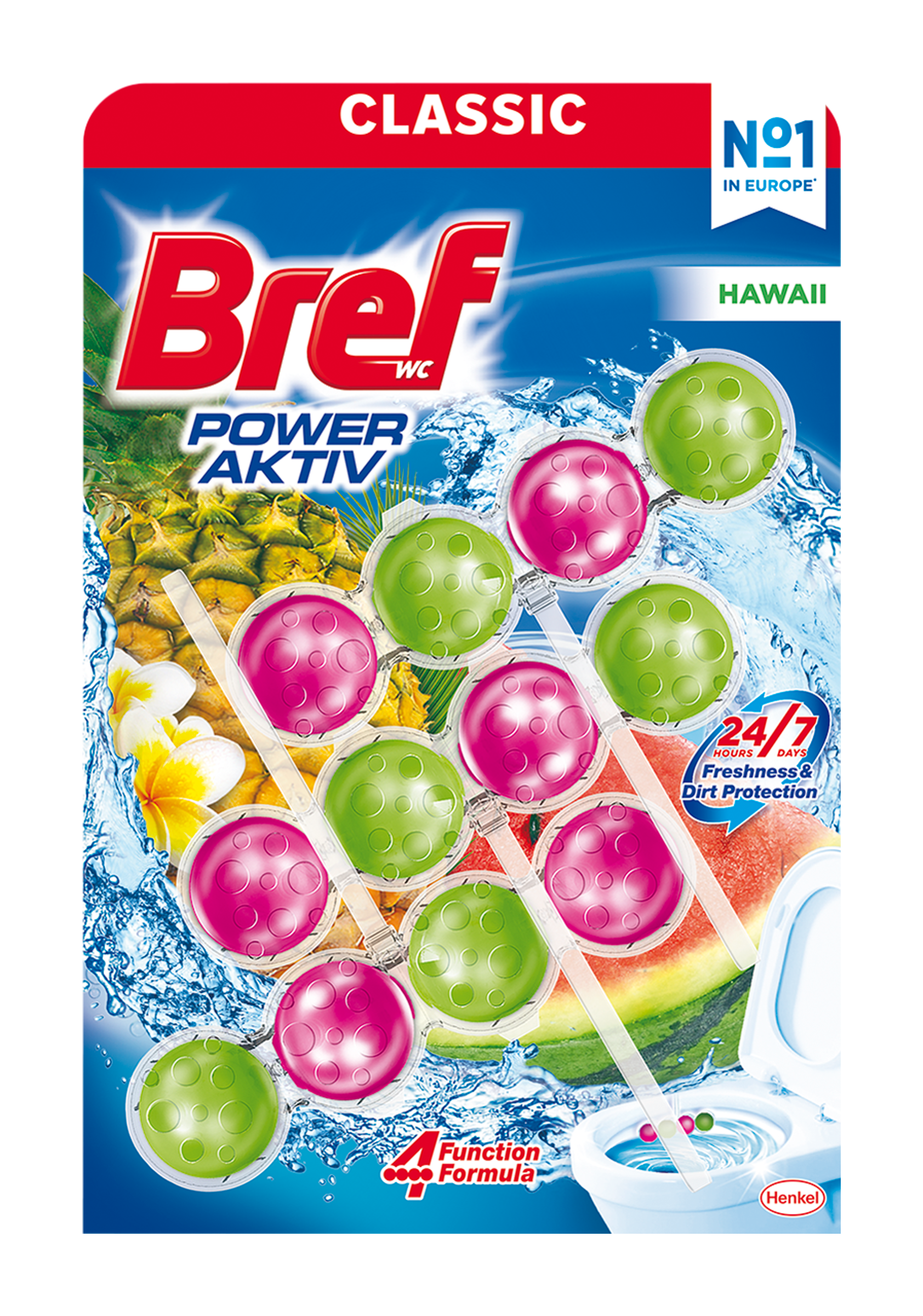 WC blok Power aktiv Hawai