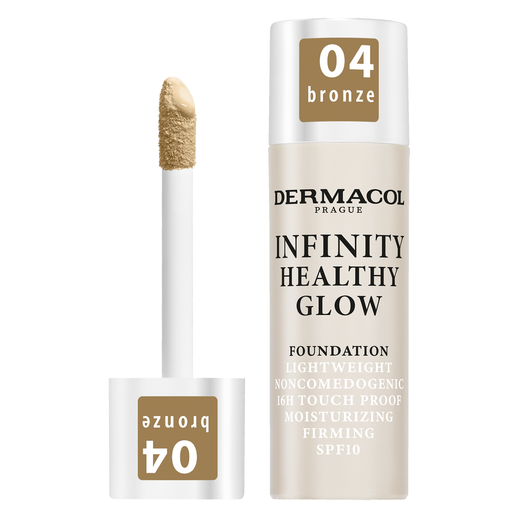 Dermacol Make-up Infinity Healthy glow Foundation 04 Bronze