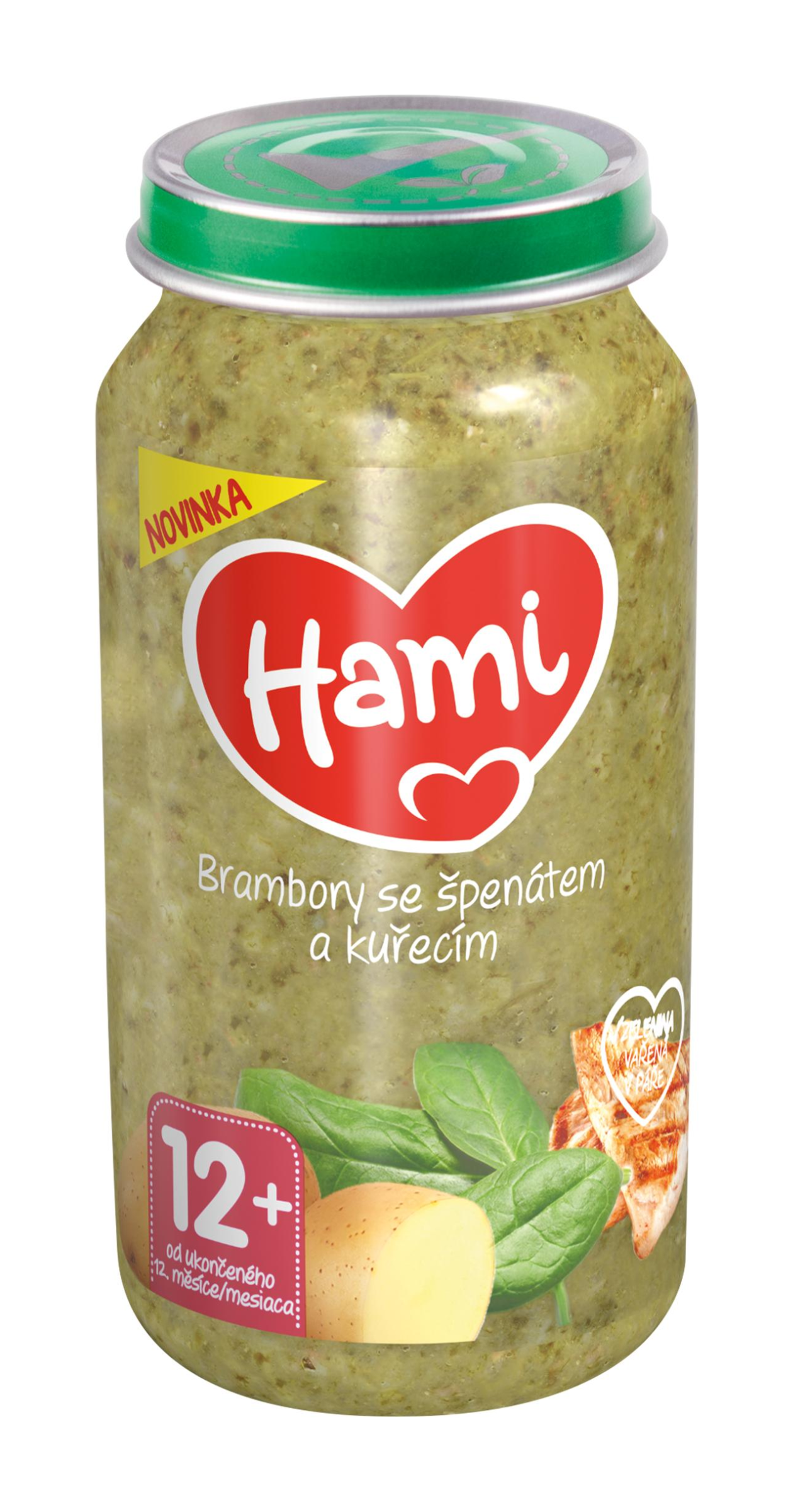 Hami Brambory se špenátem a kuřecím 250 g