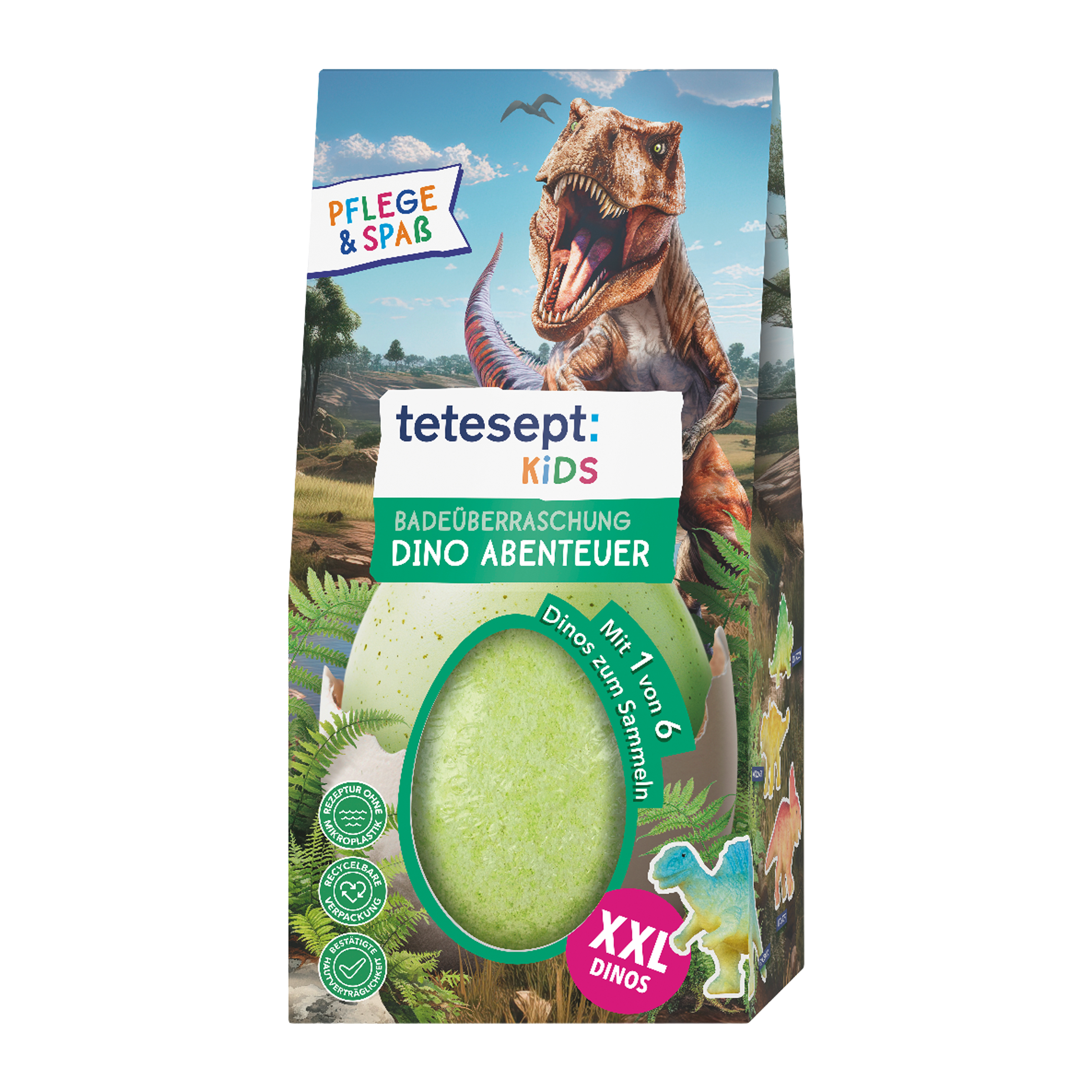 tetesept Dětská bomba do koupele Dobrodružství s dinosaury 190 g