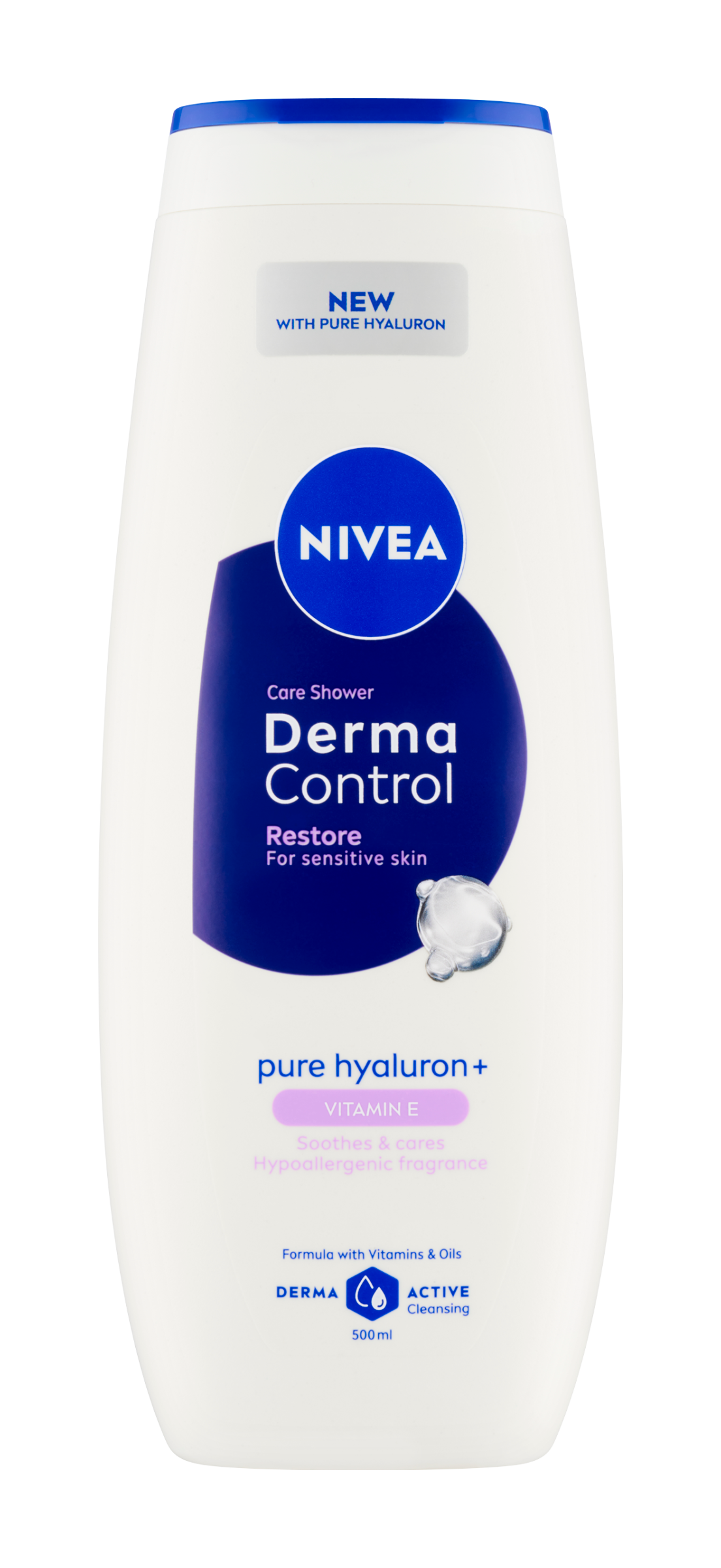 NIVEA Pečující sprchový gel Derma Control Restore 500 ml