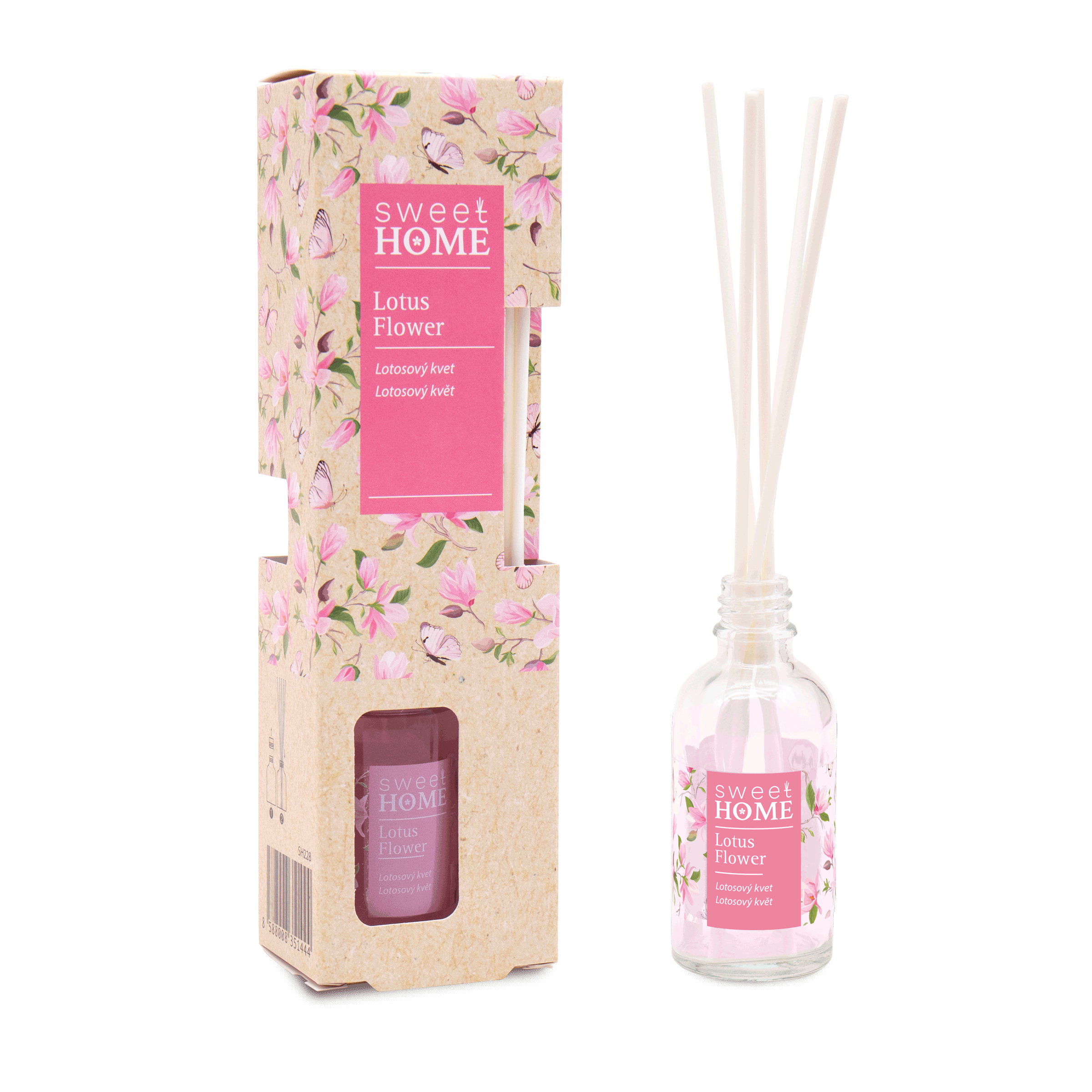 Sweet Home Vonné tyčinky Santalové dřevo-Bambus 50 ml