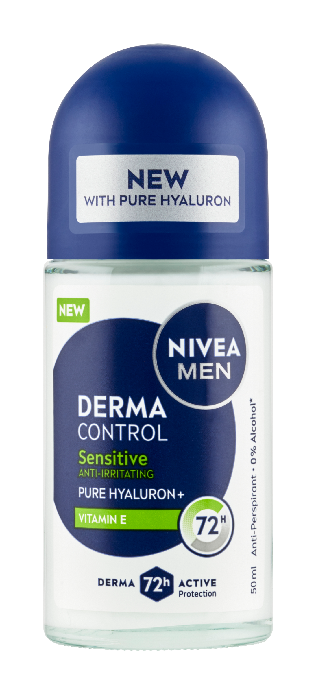 NIVEA Men Antiperspirant roll-on pro muže Derma Control Sensitive 50 ml