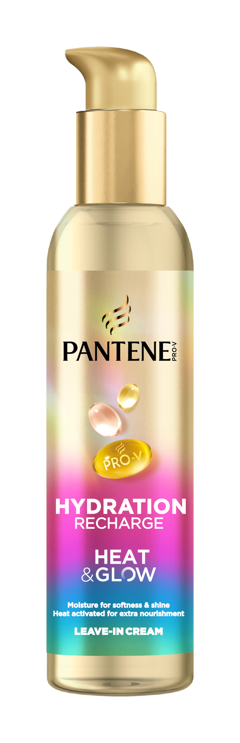 Pantene Bezoplachový kondicionér Pro-V Hydration Recharge Heat & Glow 135 ml