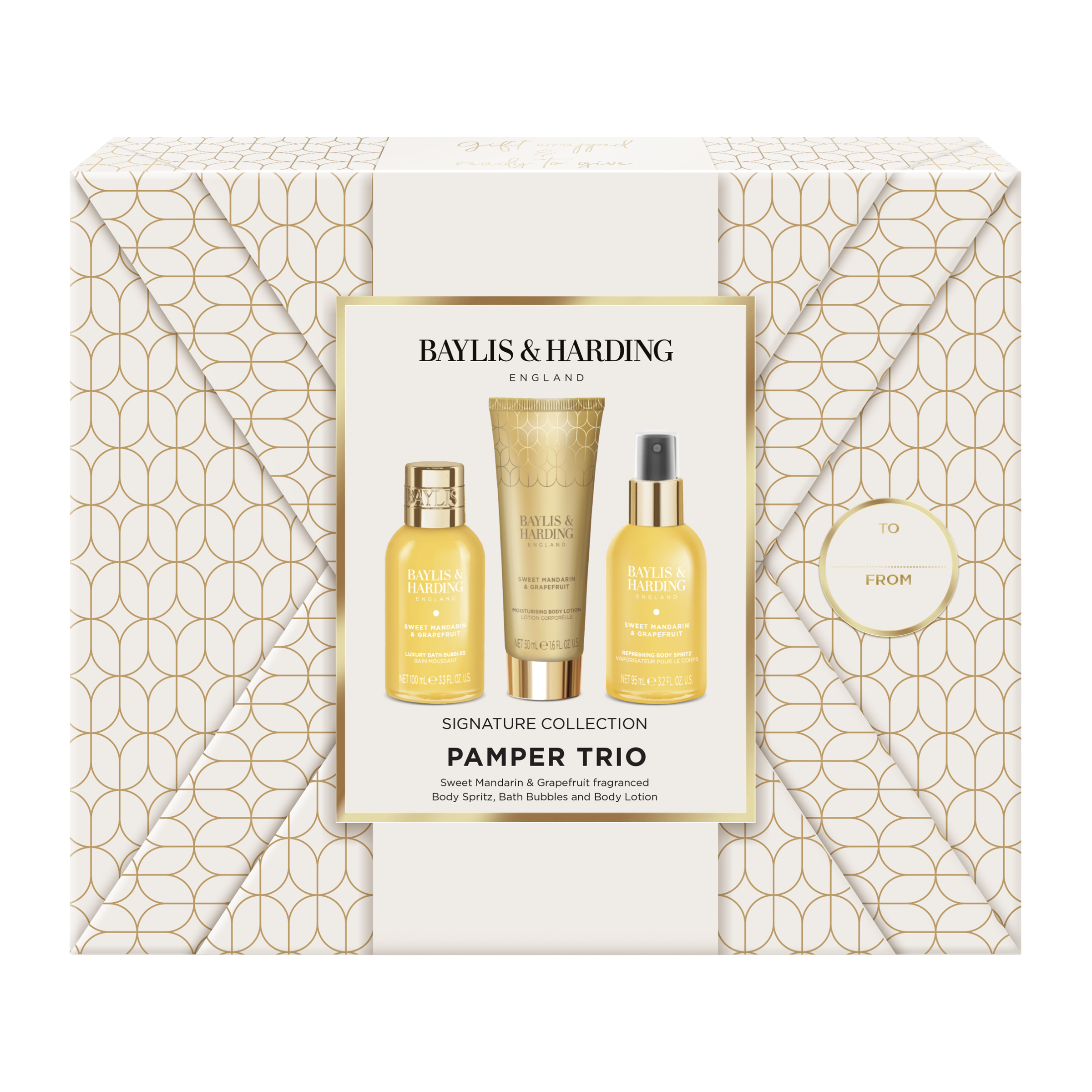Baylis & Harding Dárková sada péče o tělo pro ženy Mandarinka a grapefruit