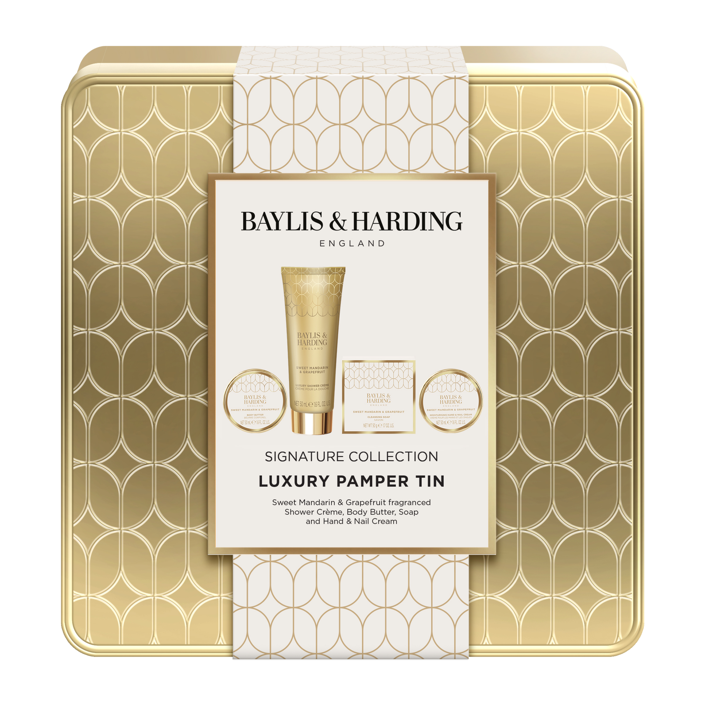 Baylis & Harding Sada péče o tělo v dóze Mandarinka a grep