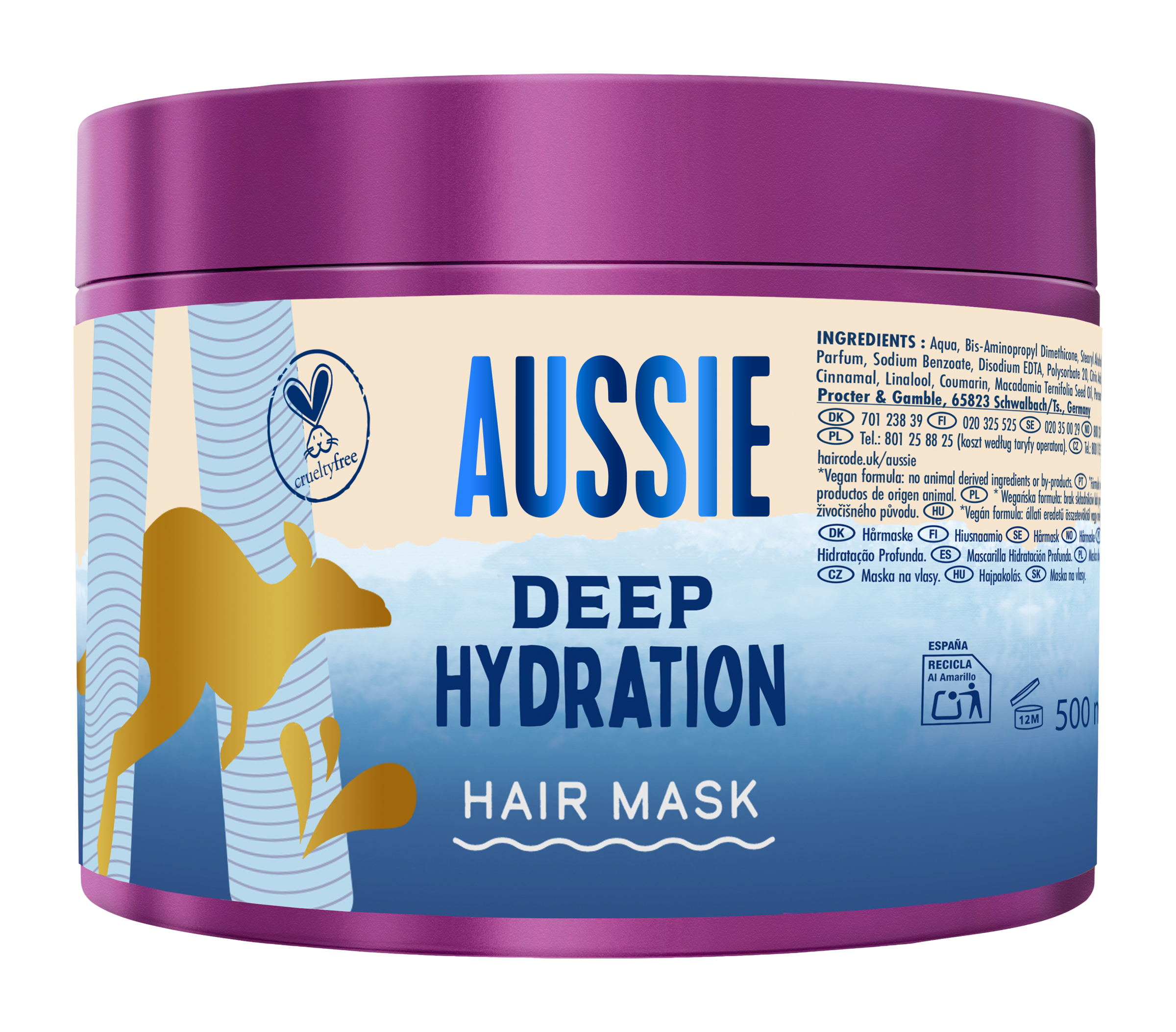 Aussie Maska na vlasy Deep Hydration 500 ml