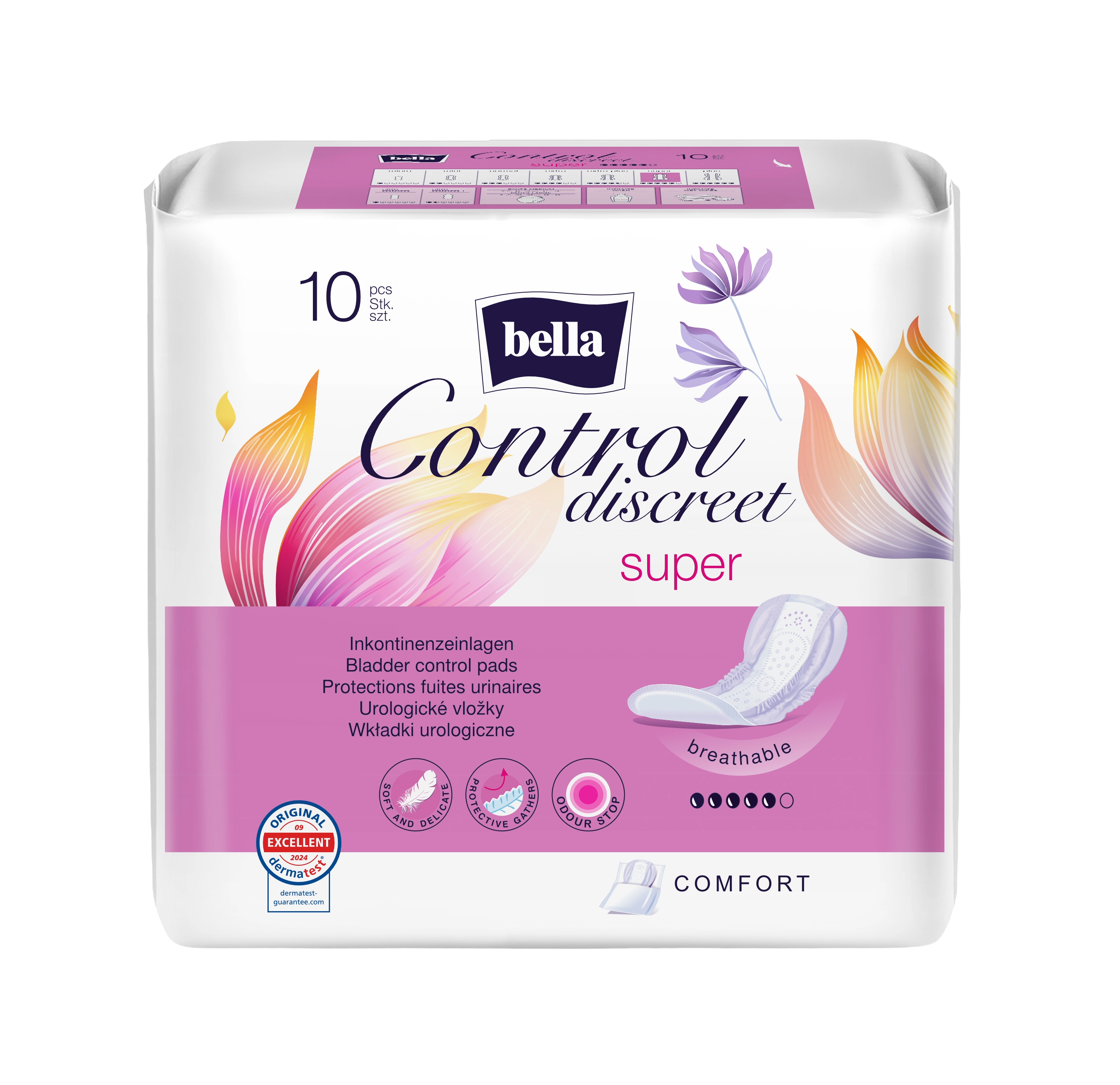 Inkontinenční vložky Control Discreet Super