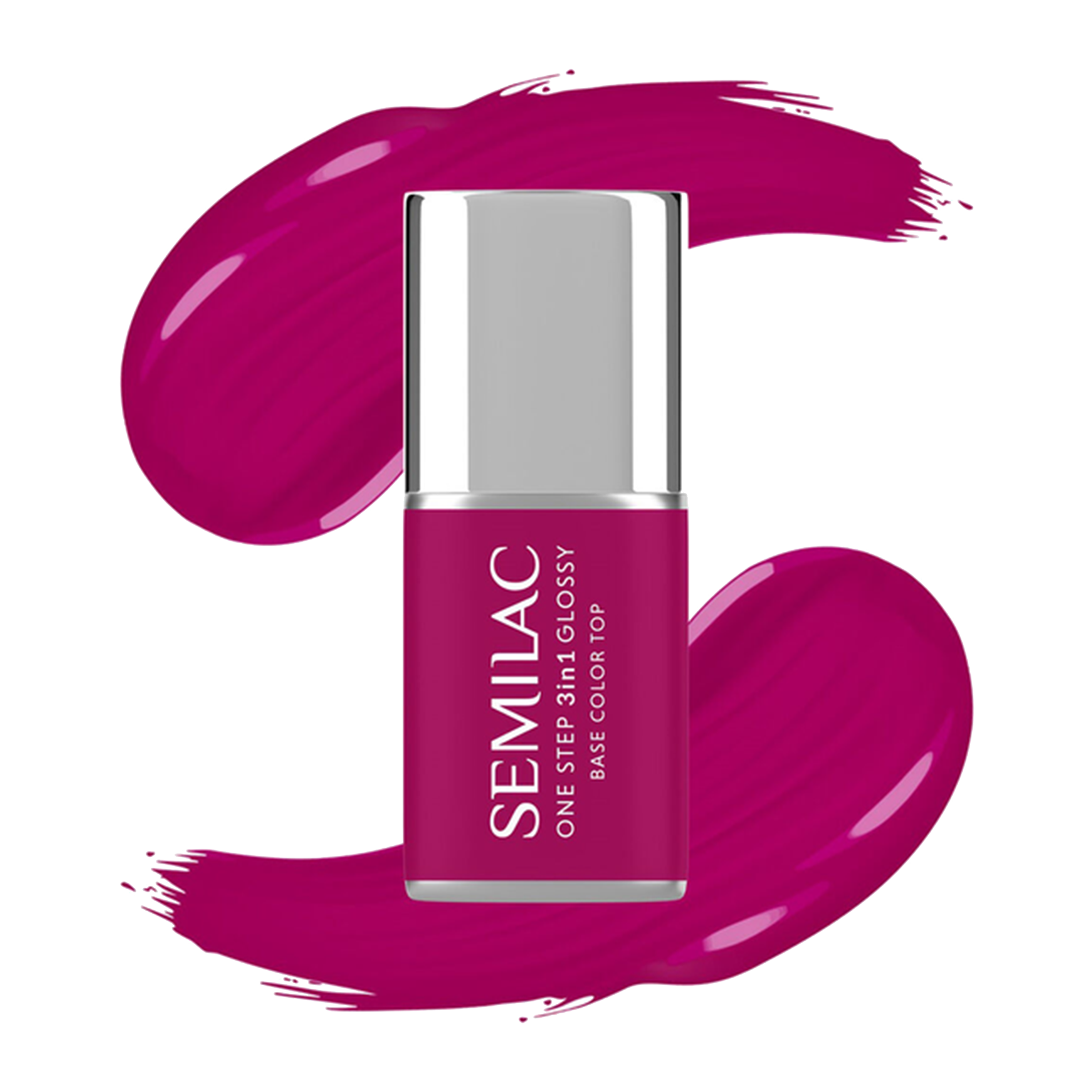 UV Gel lak na nehty 3v1 S595 Bright Purple