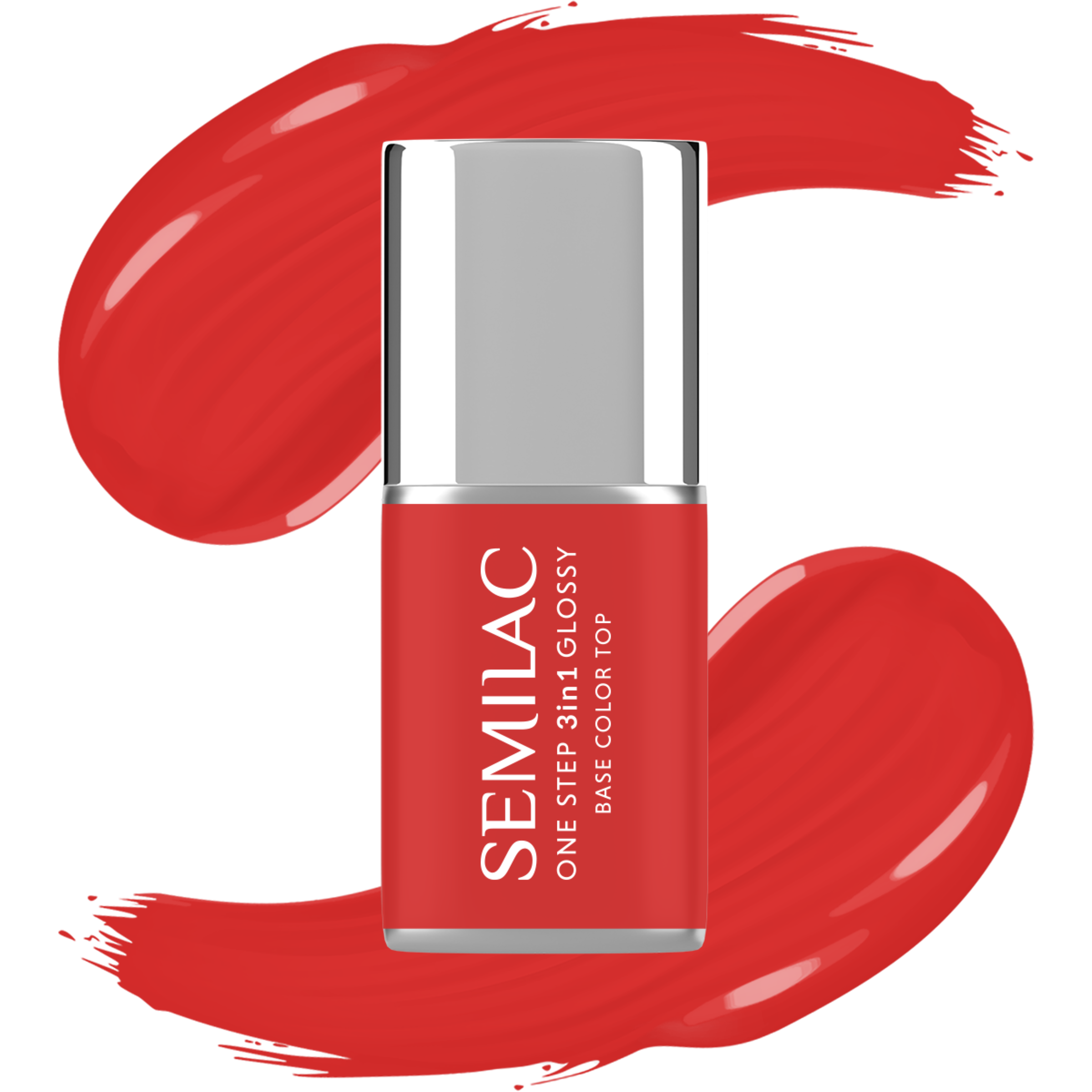 UV Gel lak na nehty 3v1 S530 Scarlet