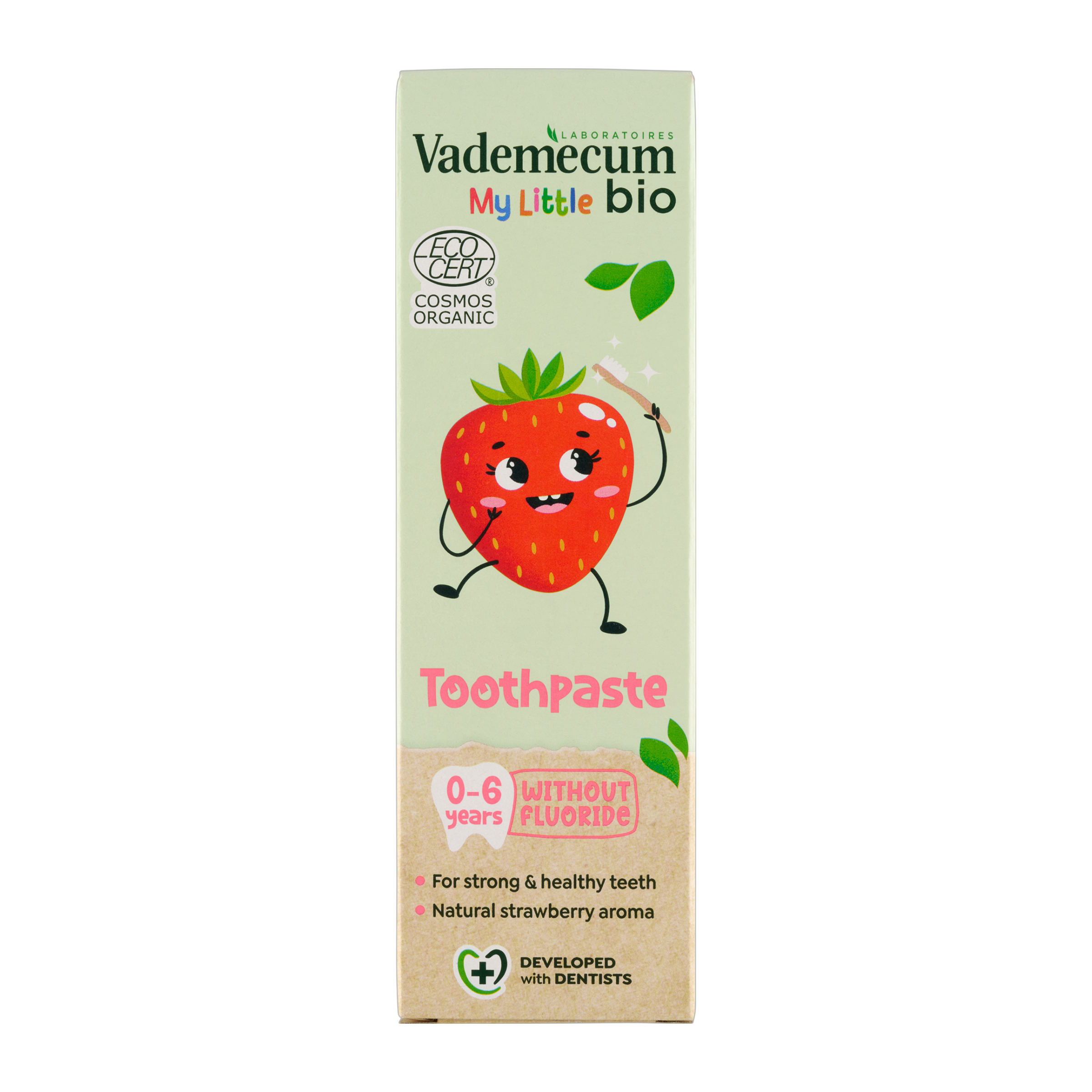 Dětská zubní pasta s jahodovou příchutí 0–6 let