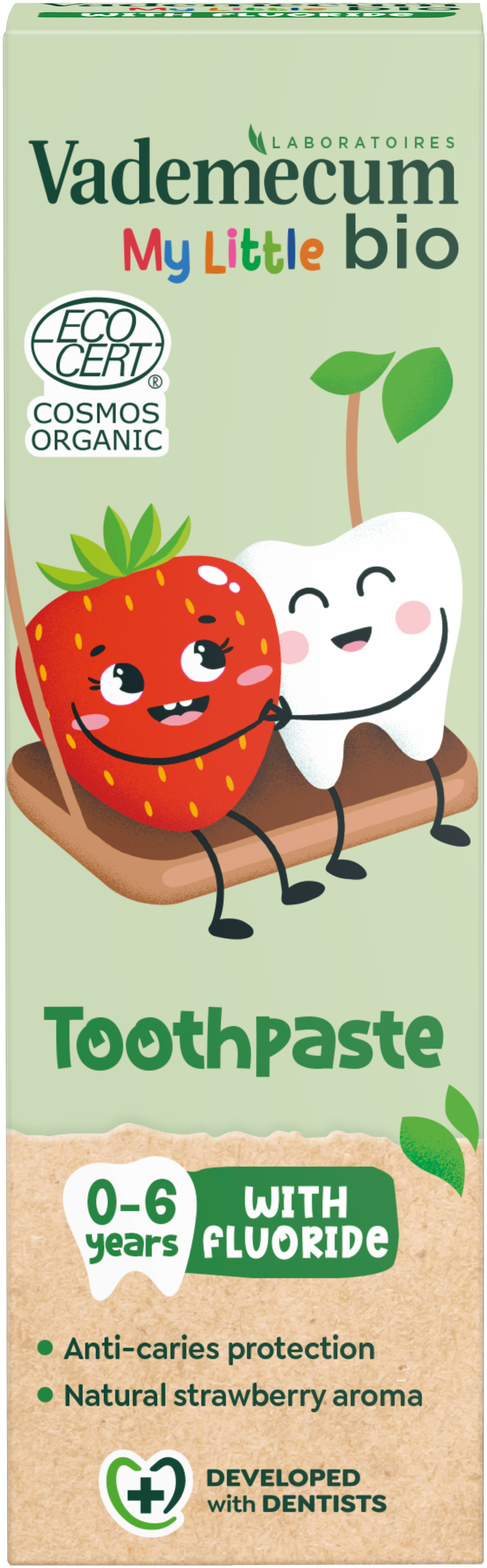 Vademecum Zubní pasta pro děti s příchutí jahody My Little Jahoda 50 ml