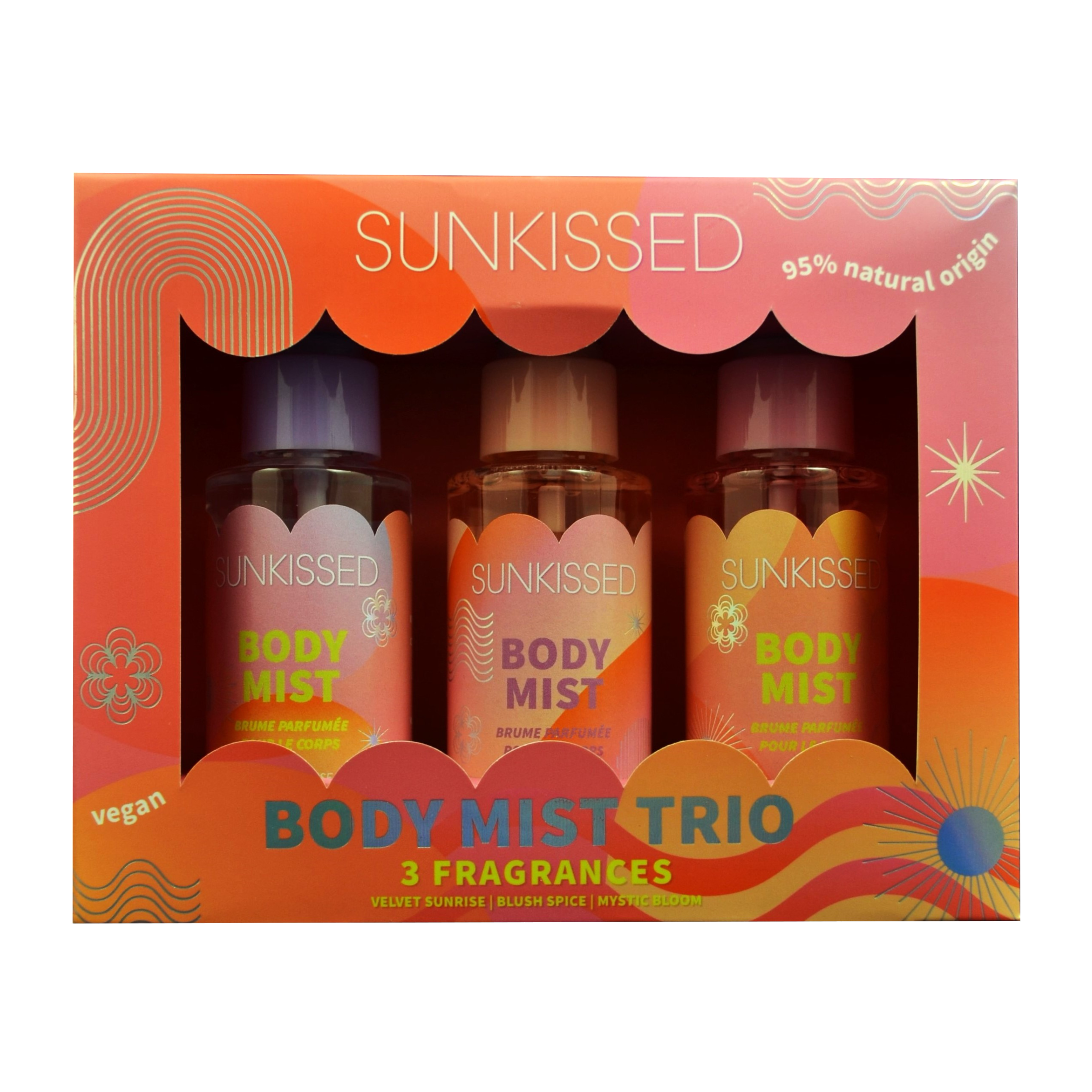 Sunkissed Dárková sada pro ženy Body Mist Trio