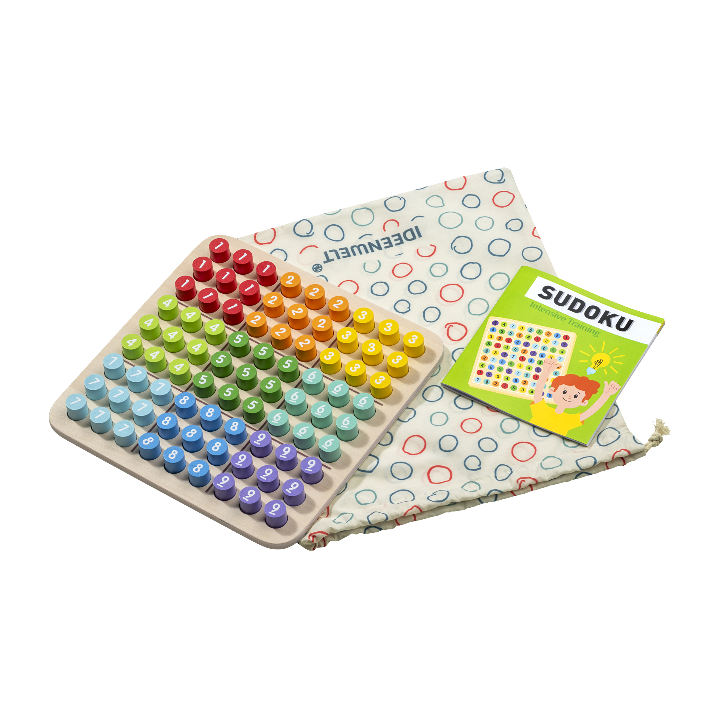 Dřevěná hra sudoku