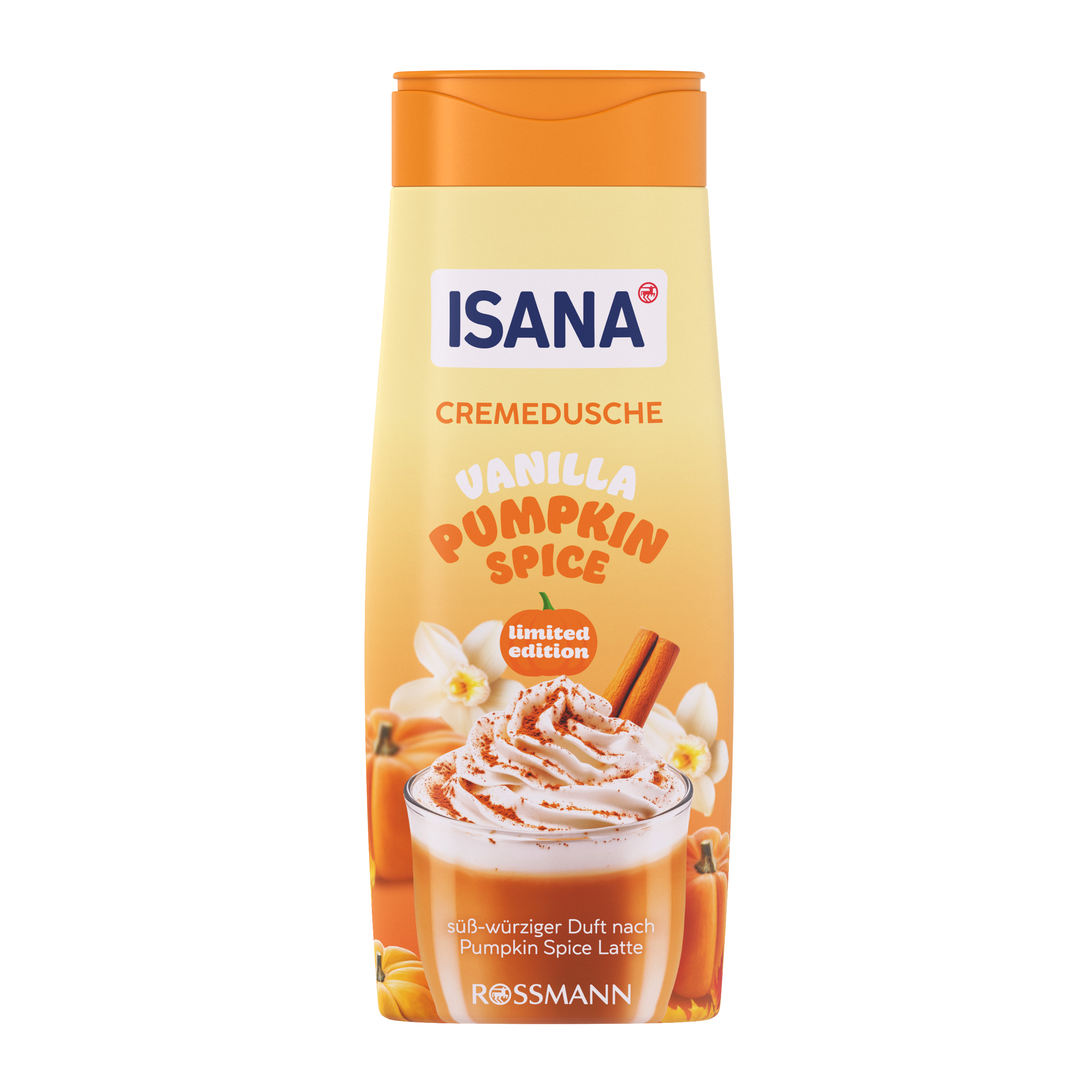 Krémový sprchový gel Vanilka a dýně