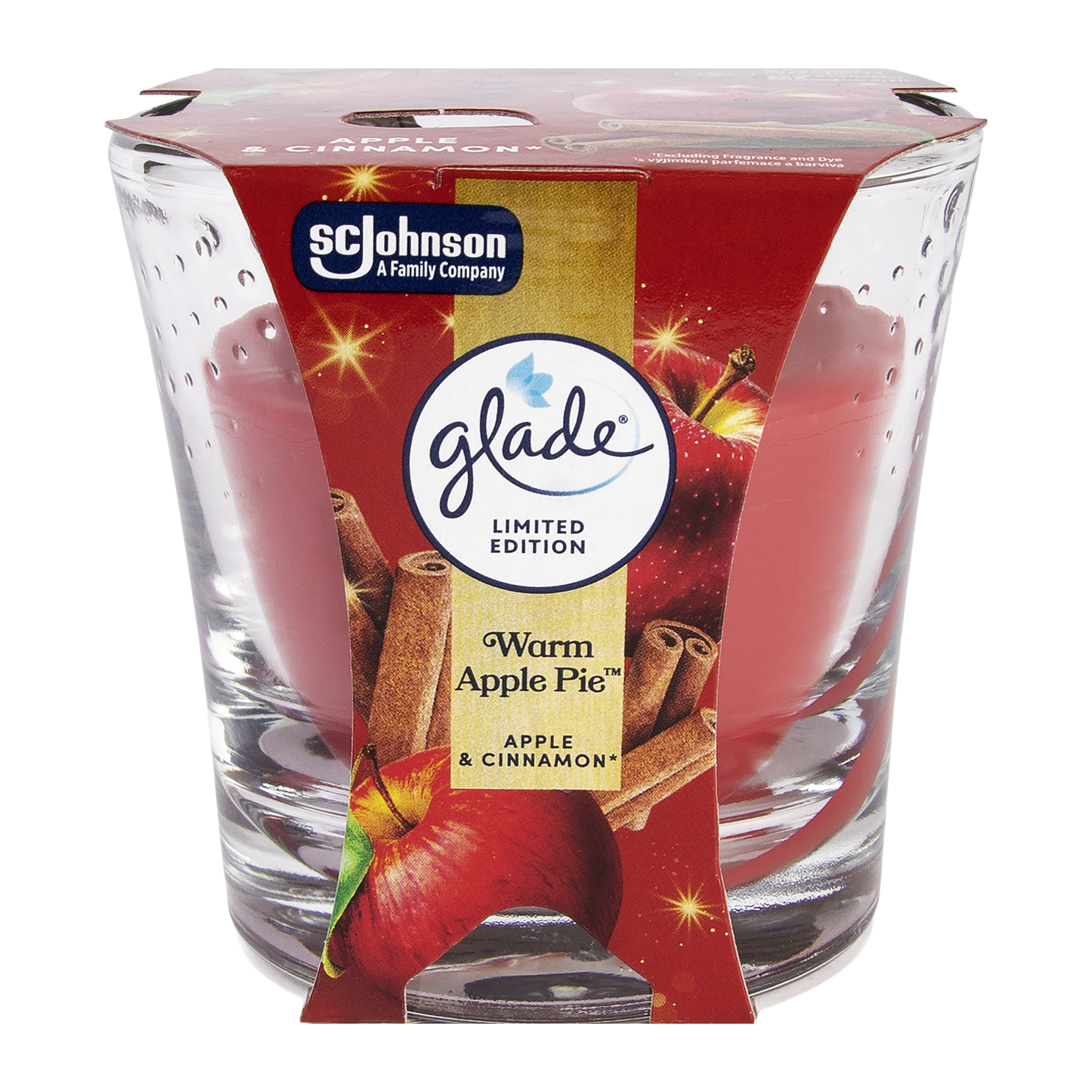 Glade Vonná svíčka Warm Apple Pie 112 g