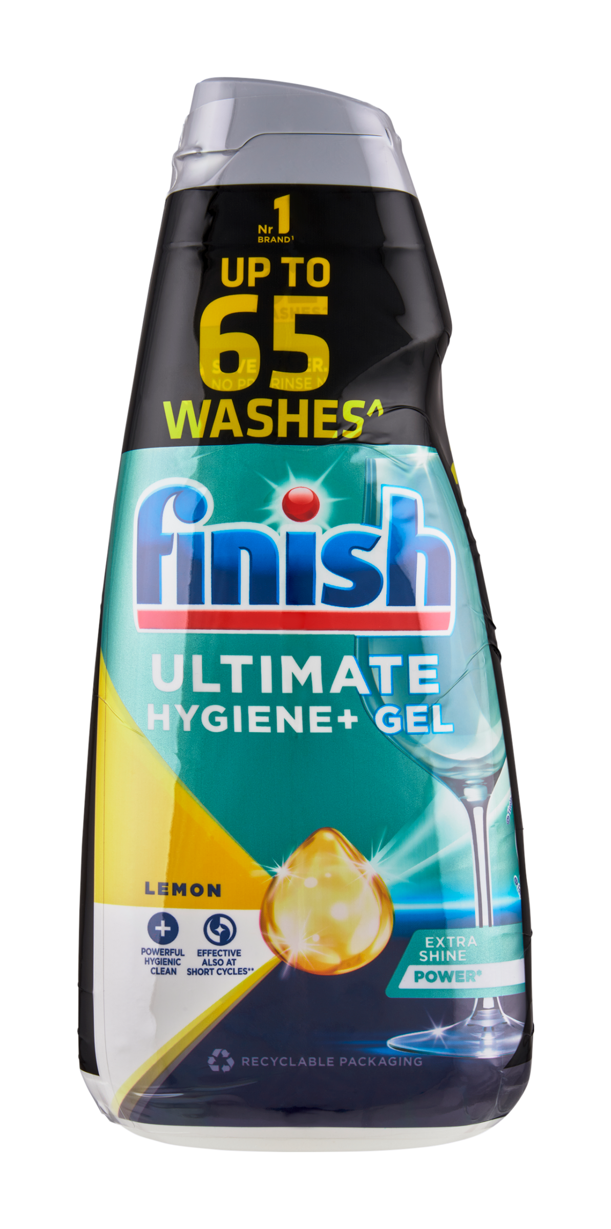 Ultimate Hygiene + gel do myčky Lemon 2 x 650ml