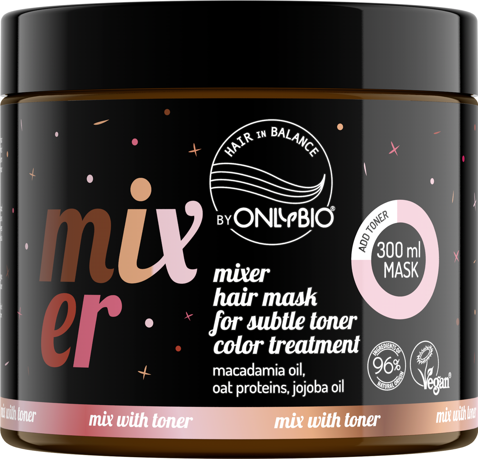OnlyBio Maska na vlasy Mixer 300 ml