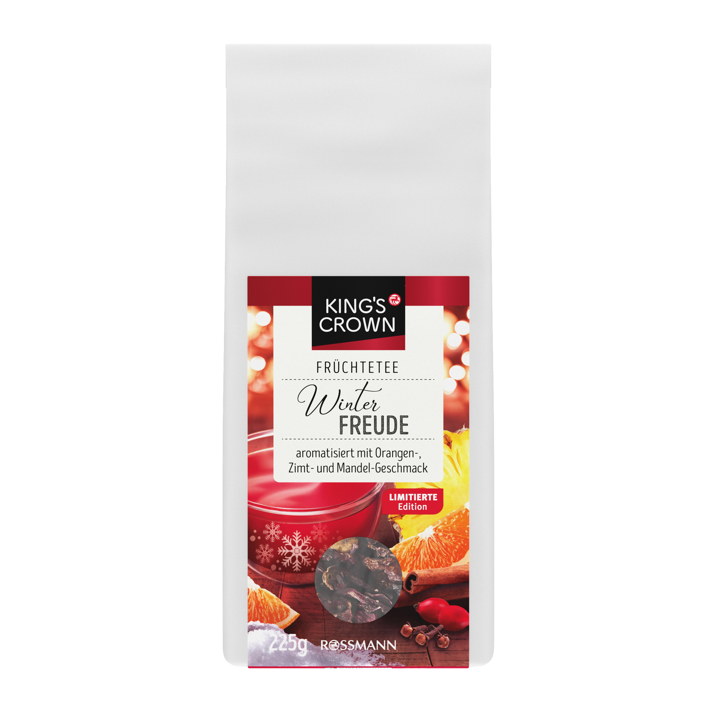 King's Crown Ovocný čaj Zimní radost 225 g