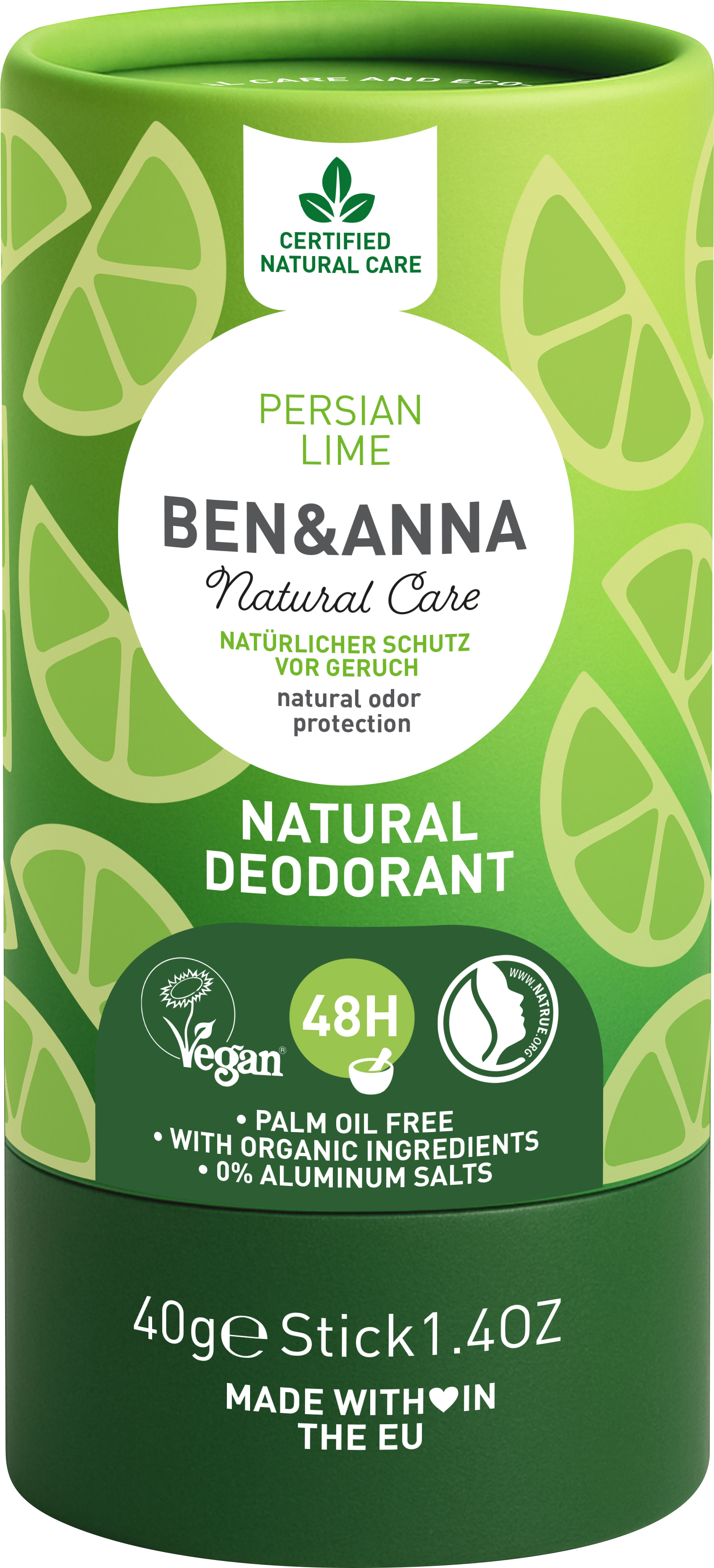 Ben&Anna Deodorant tuhý Unisex Persian Lime 40 g