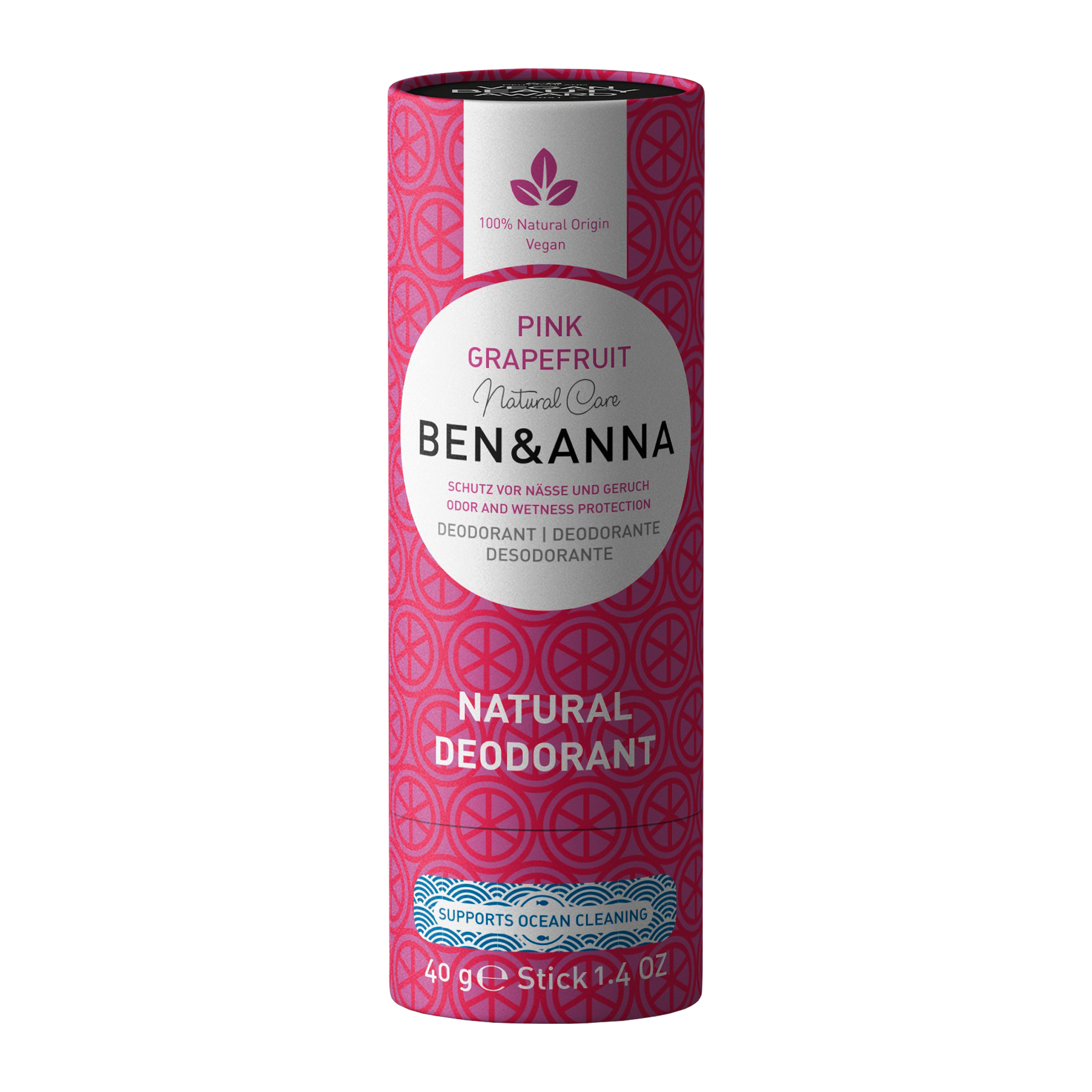Ben&Anna Deodorant tuhý Unisex Pink Grapefruit 40 g