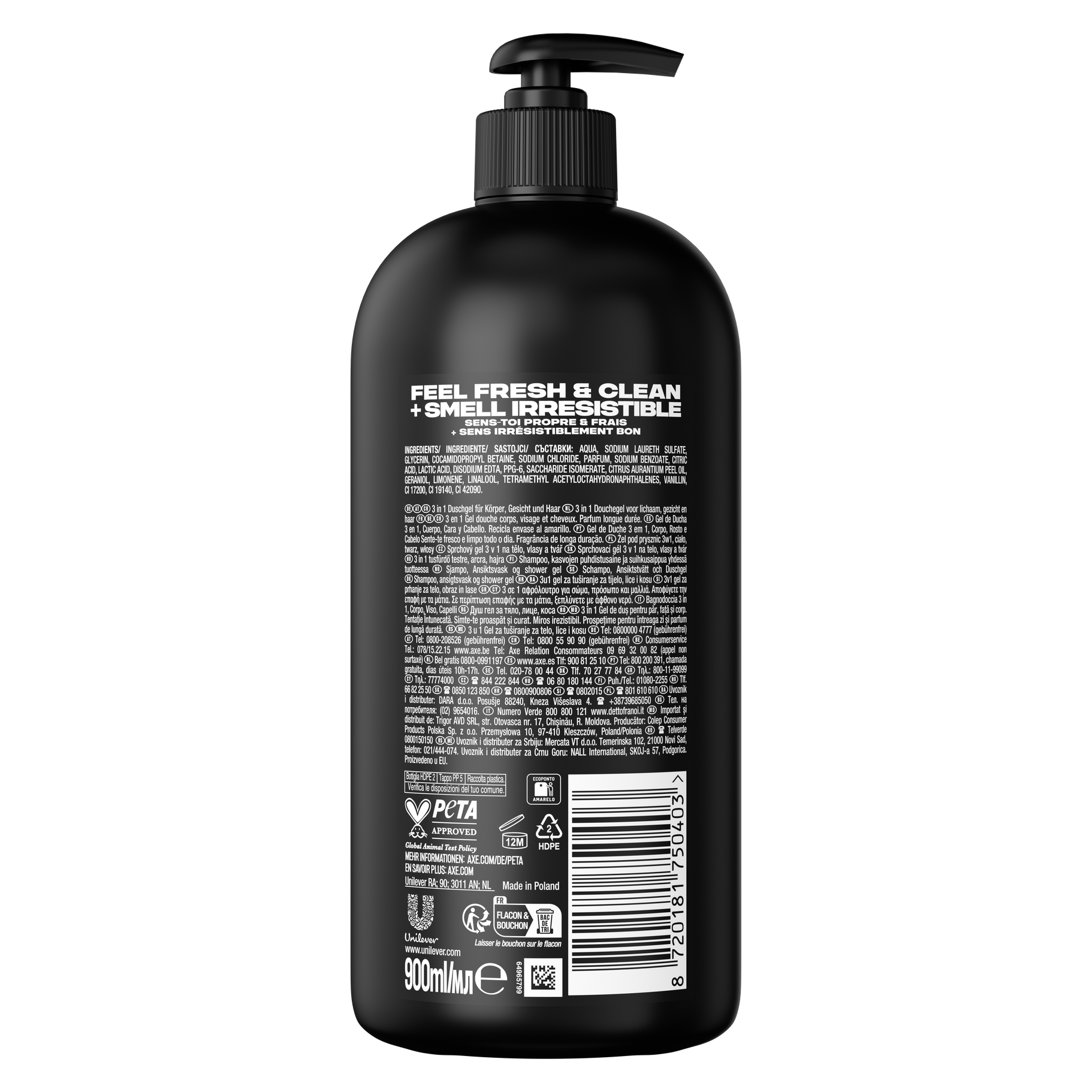 AXE Sprchový gel Dark Temptation 900 ml